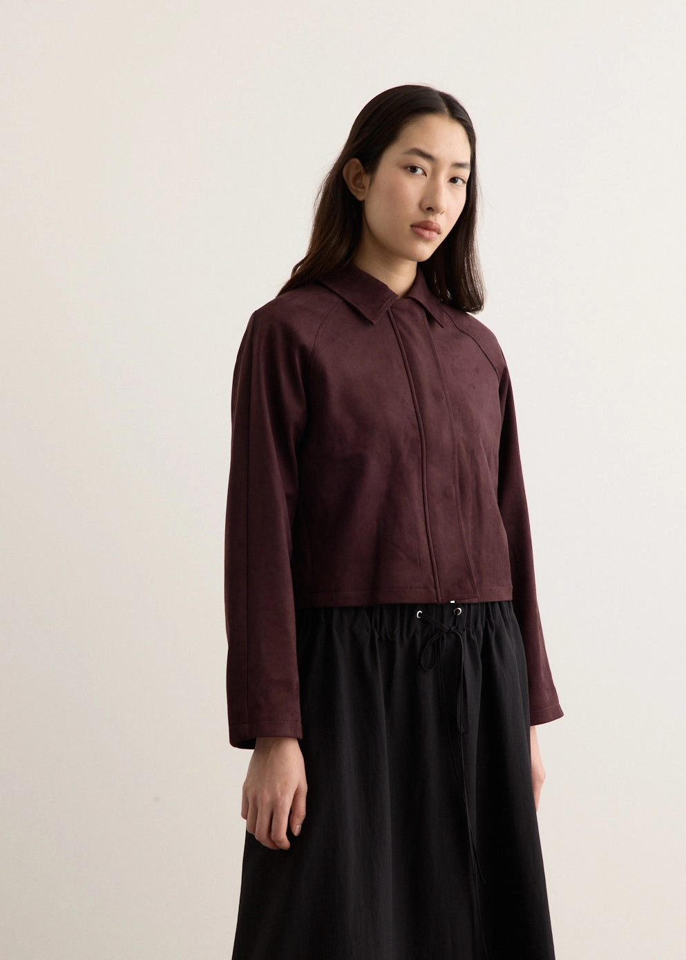 SoftshellTexture Imposter Suede Jacket