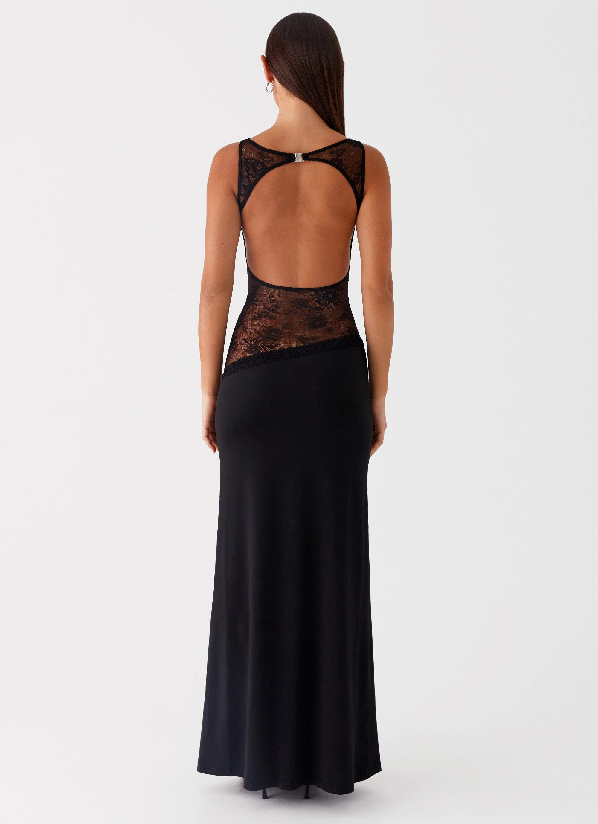Calm Finish Practical-Style Lucinda Maxi Dress - Black