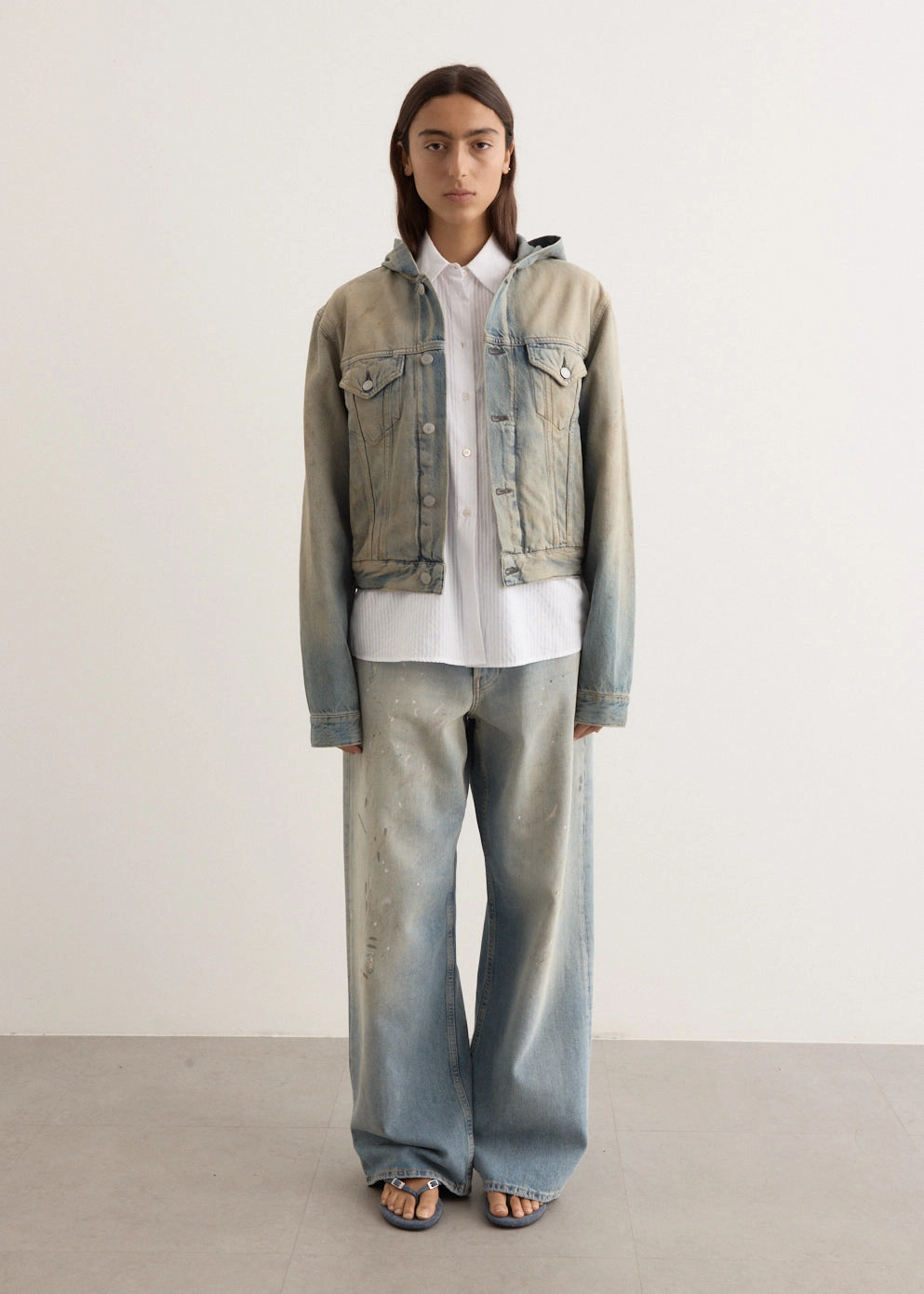 Ergonomic Fit Denim Jacket