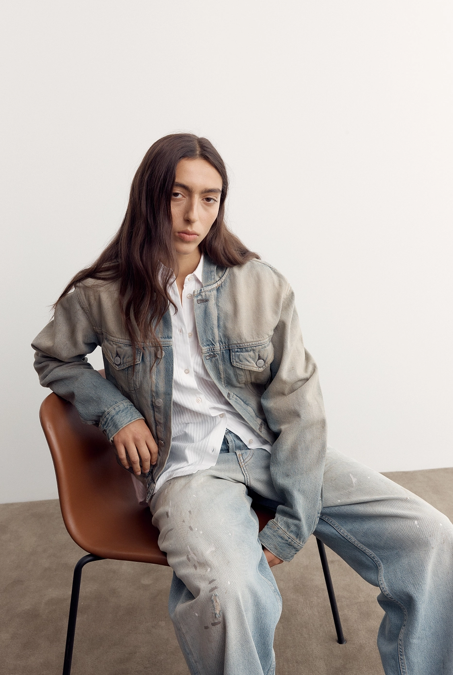 Denim Jacket Non Irritating Seams