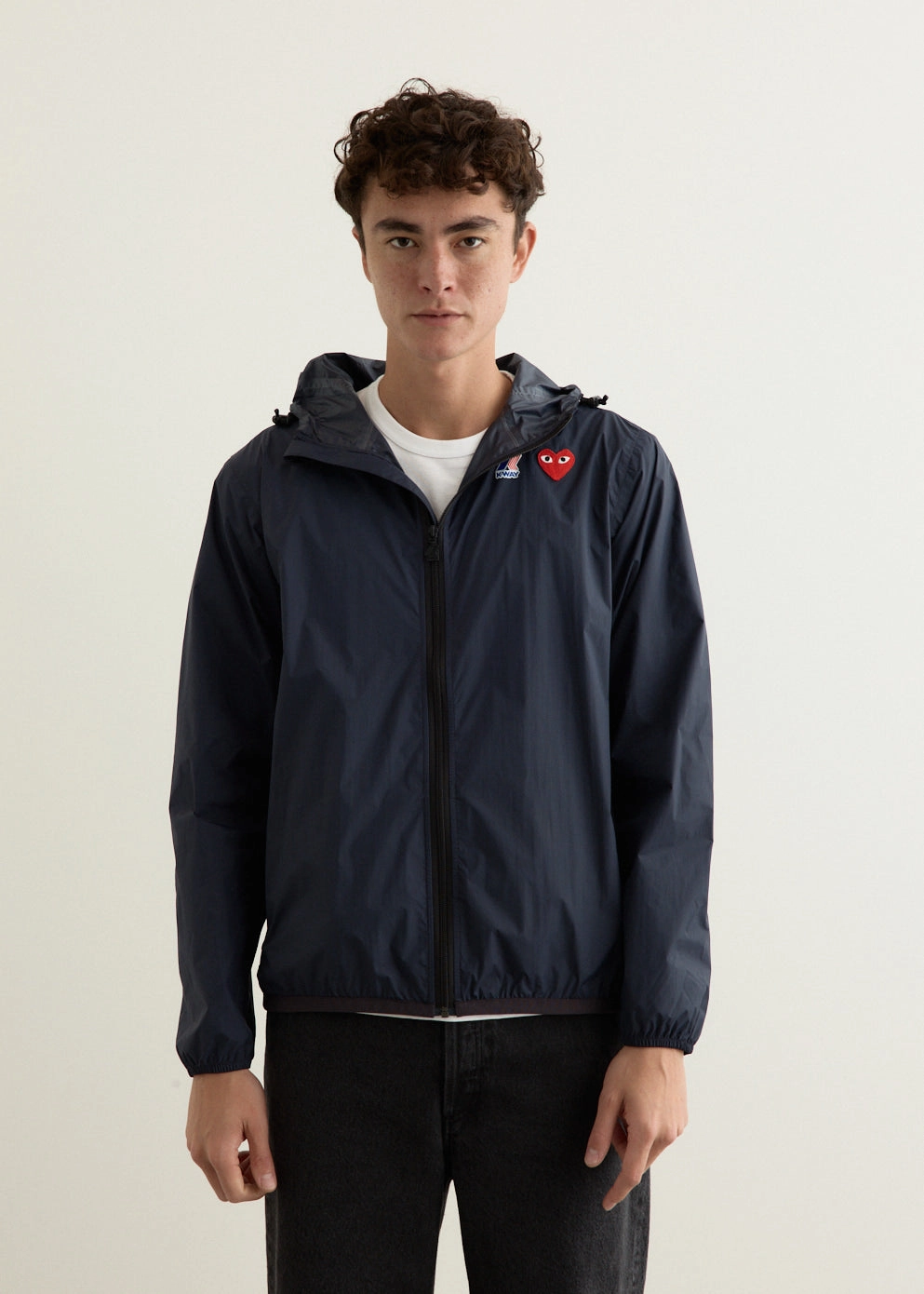 J501 K-Way Full Zip Jacket Cozy Street Style Abrasion Resistant Panels