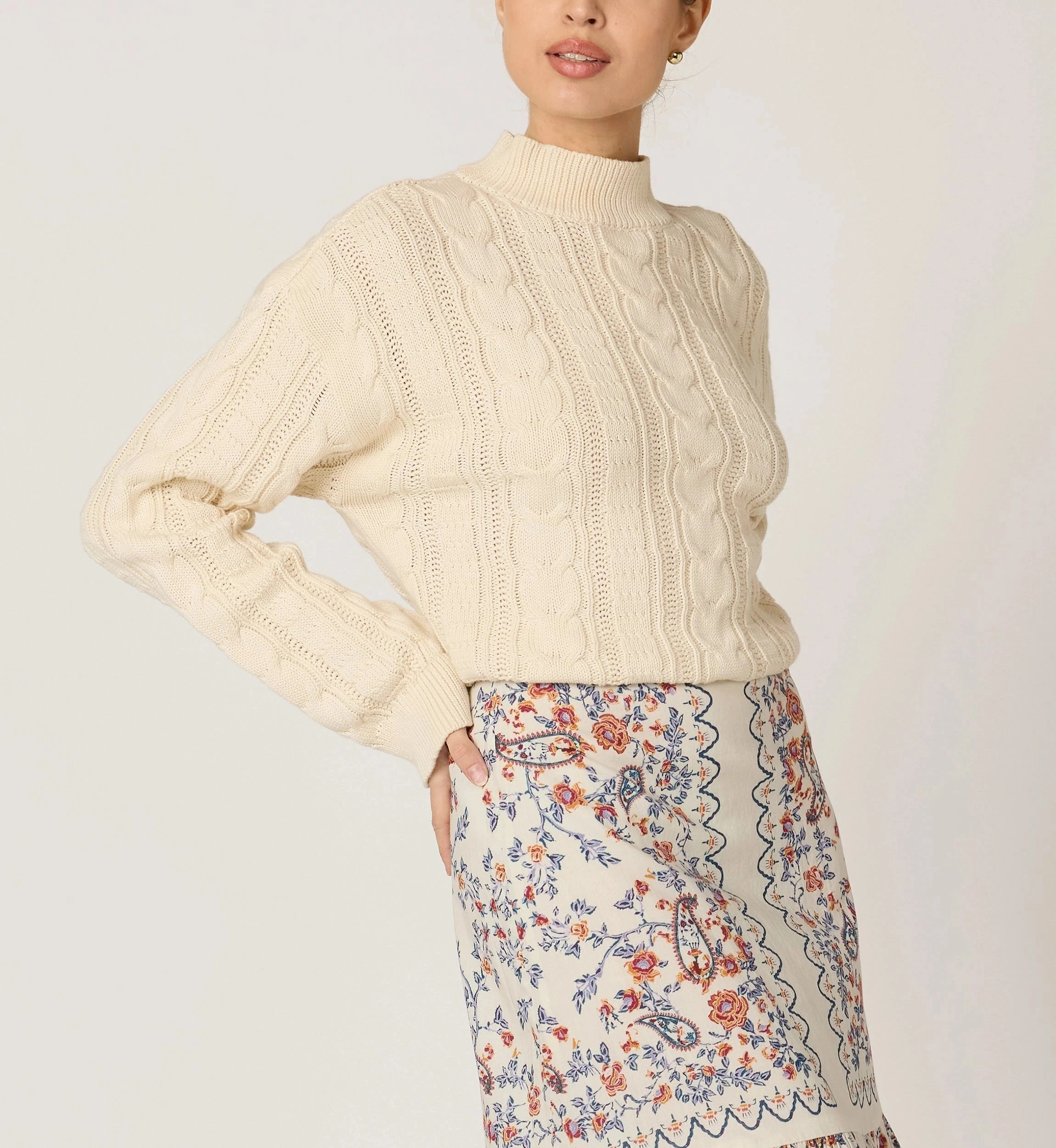 Janie Sweater | Ivory Fashion Ready Seasonal Layer