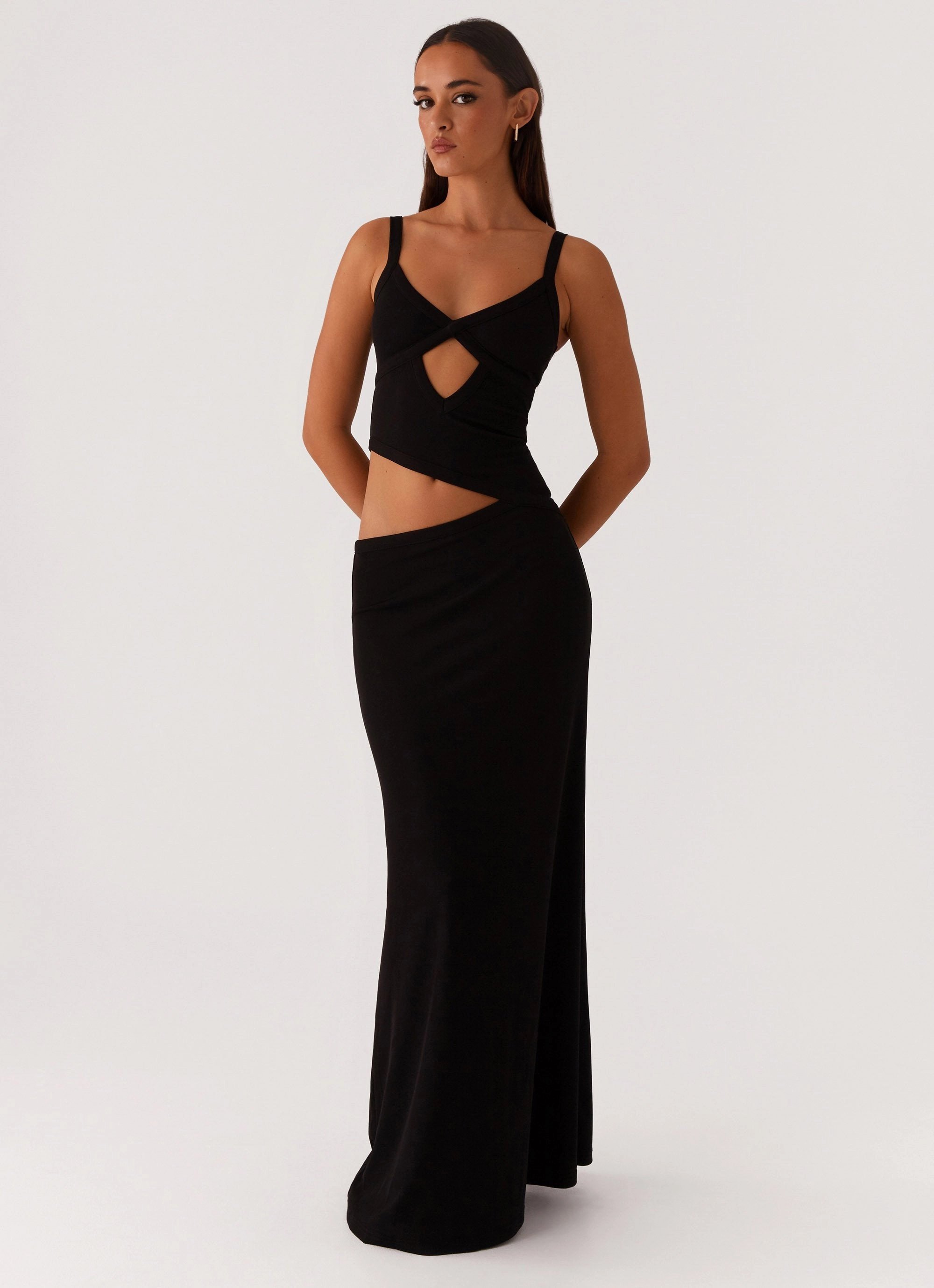 Smooth Flow Jocelyn Maxi Dress - Black