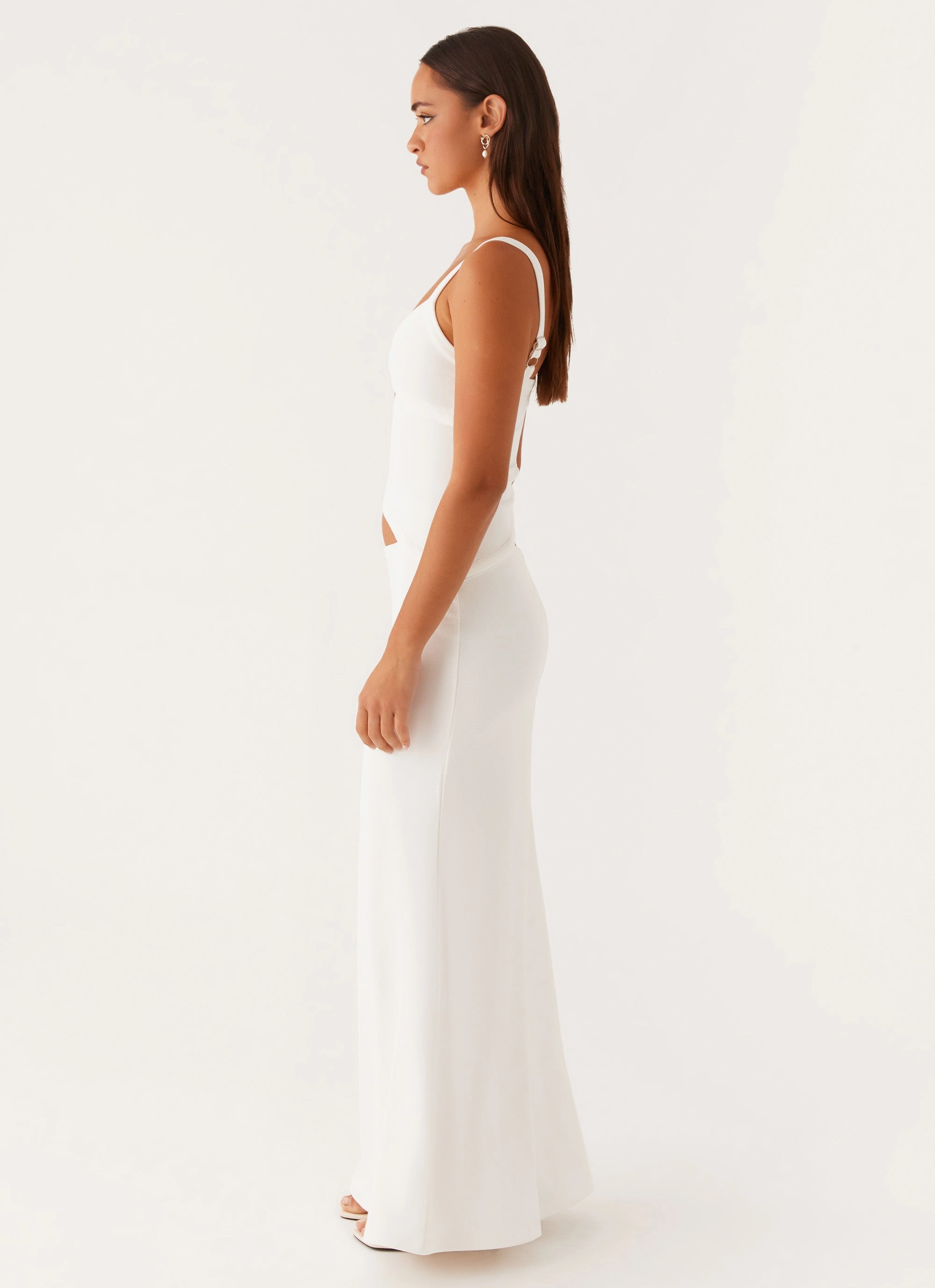 Plus Fit Relaxed-fit maxi dress Jocelyn Maxi Dress - White