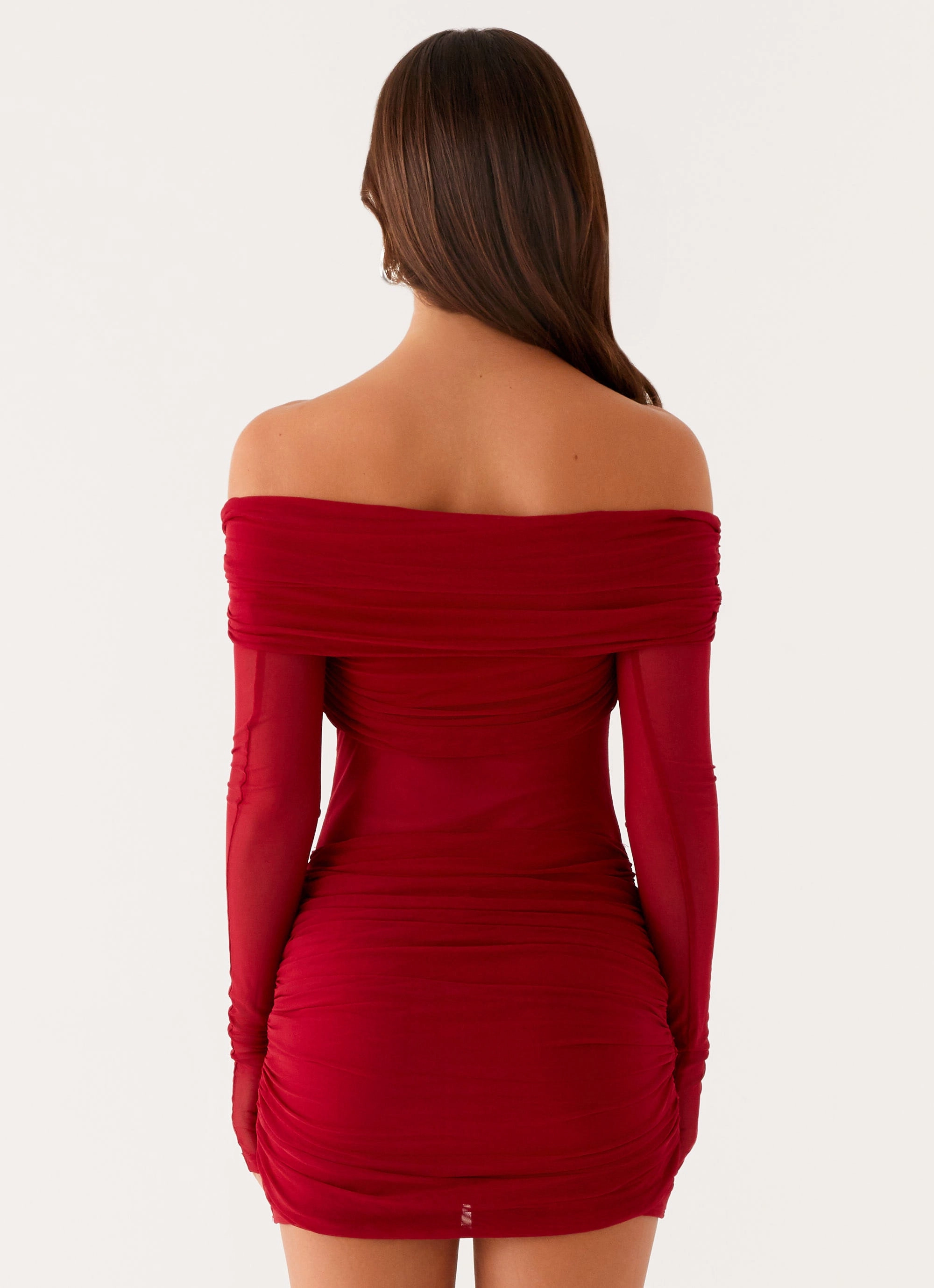 Jules Mini Dress - Raspberry Lounge Feel Style Base