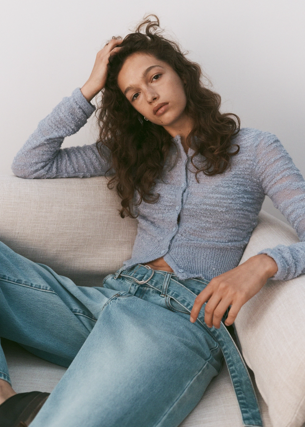 Unisex Outfit Just Fit Meadow Wide Leg Jeans