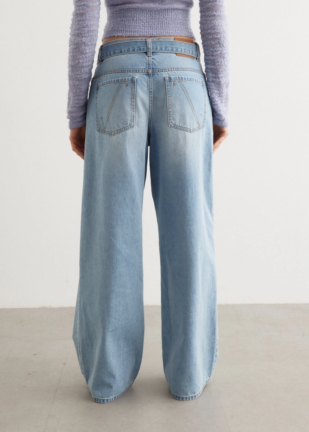 Spring Mood Party Look Classic Just Fit Meadow Wide Leg Jeans