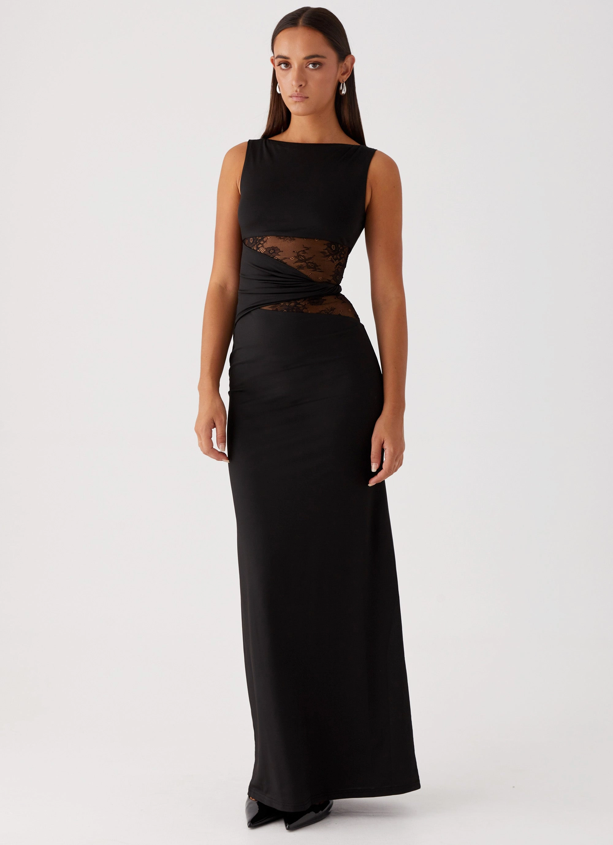Gentle Glow Karma Maxi Dress - Black