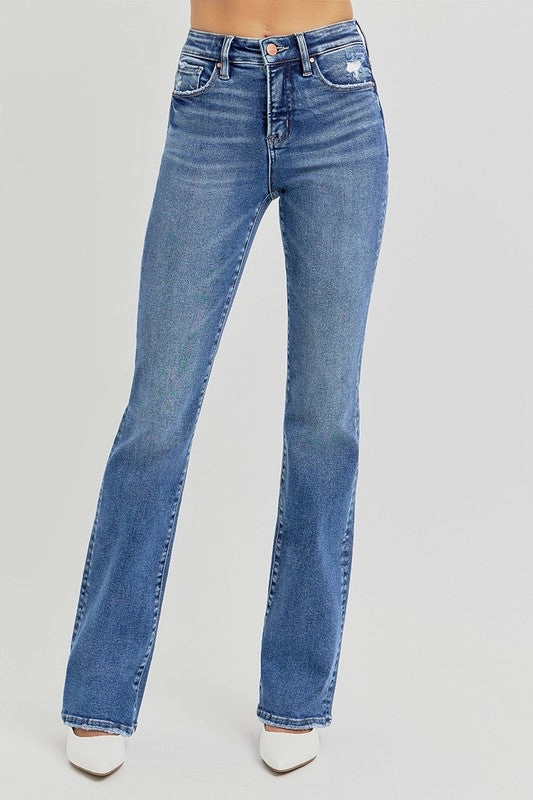 Karmen Tummy Control High Rise Straight Jeans Closet Must
