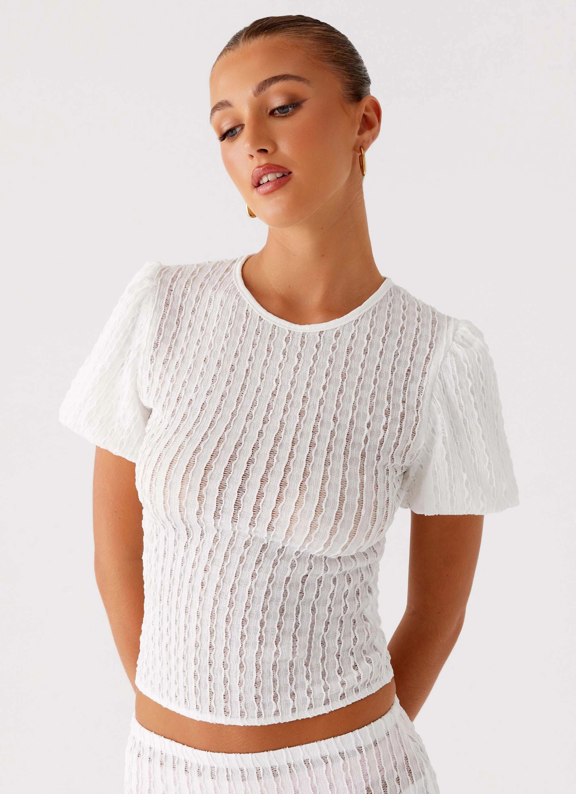 Katta Top - Ivory Slow Fashion
