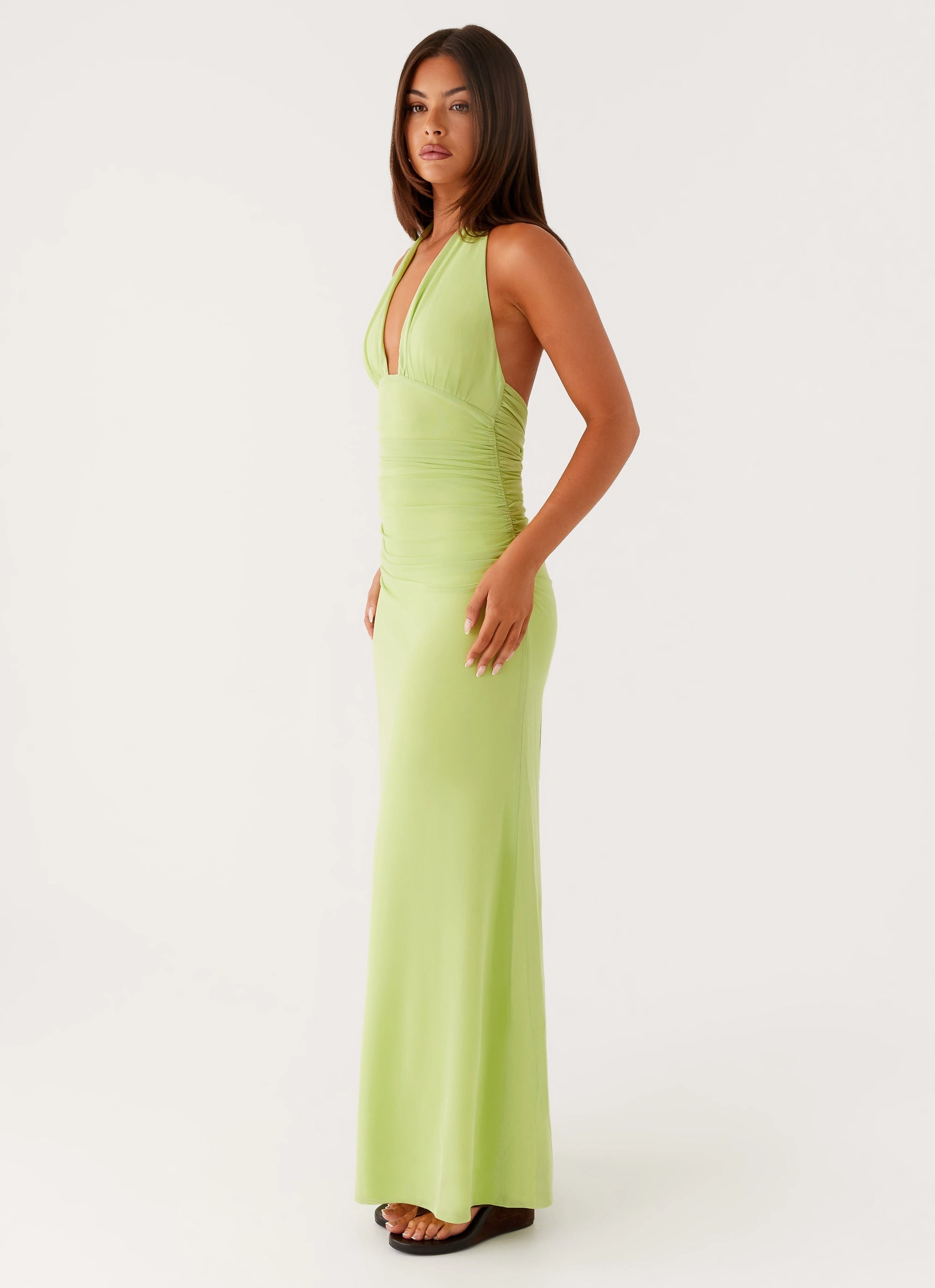 City Ready Kerrie Maxi Dress - Lime