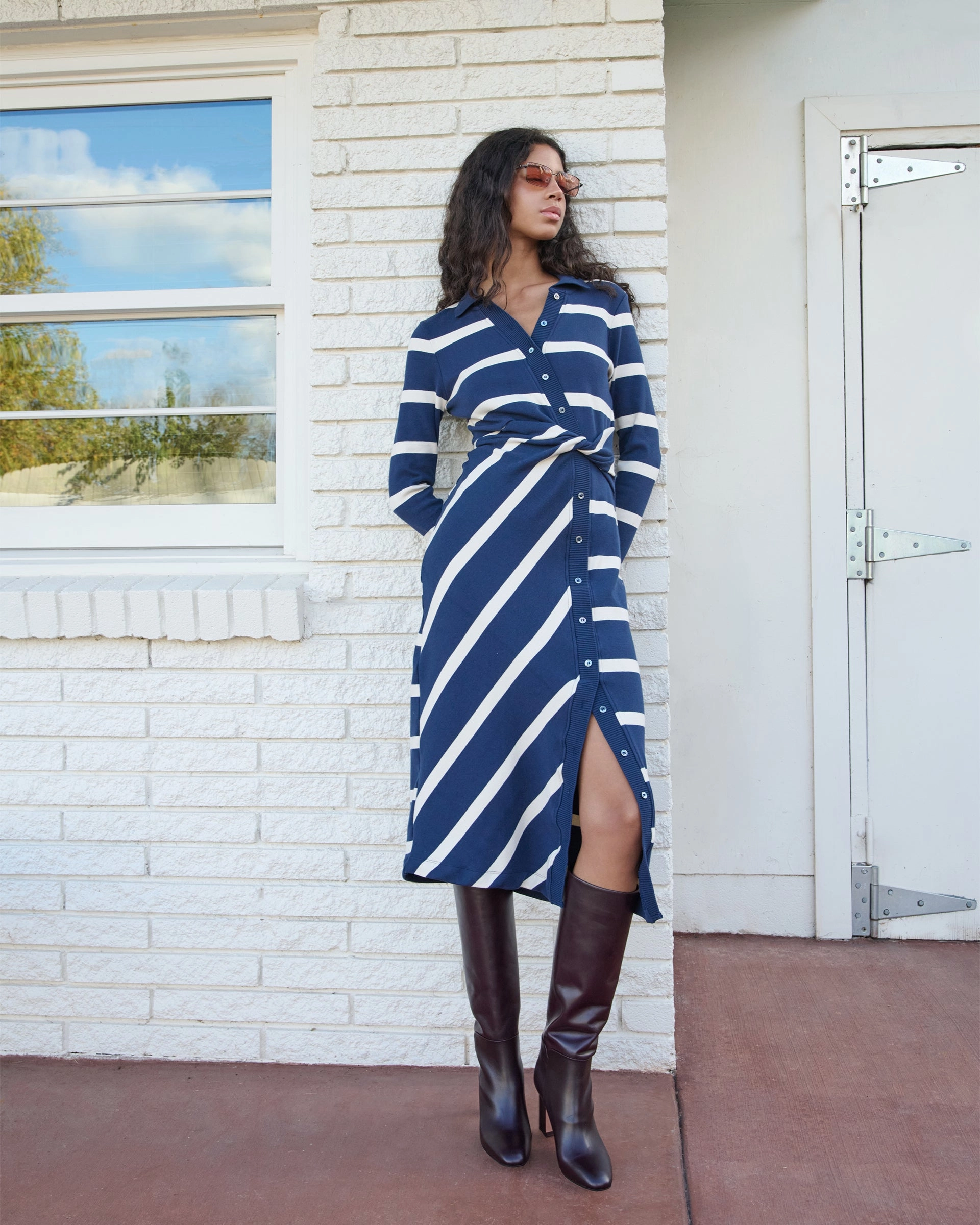 Ellicot Dress Comfy Fit travel mode