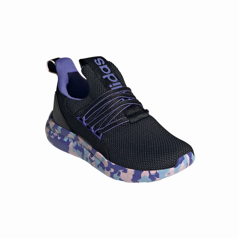 Kid's Preschool Lite Racer Adapt 7.0 Black/Pink/Cobalt Blue weekday running choice Durable outsole grip