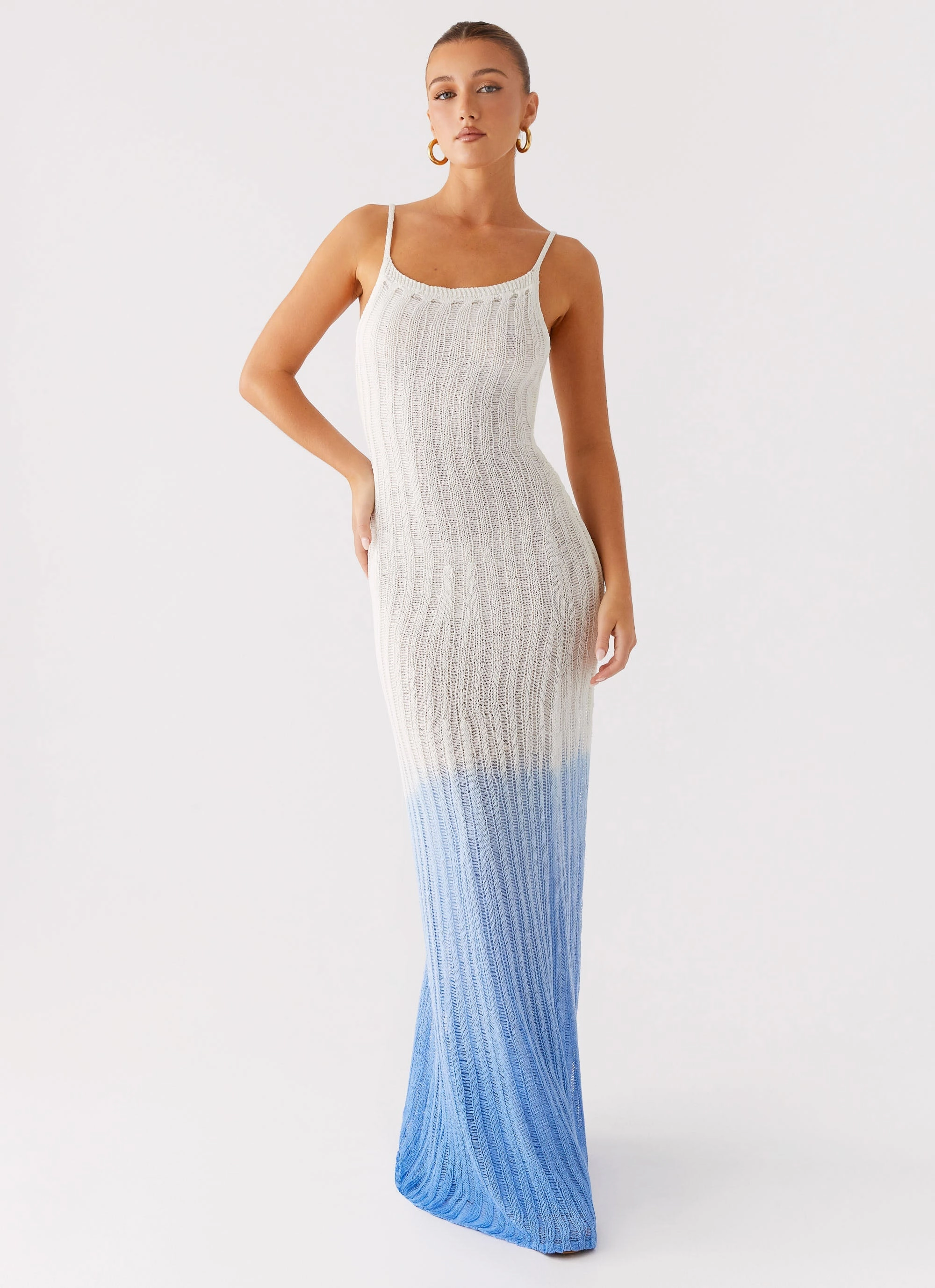 Layer Safe Kiki Maxi Dress - Ombre Blue