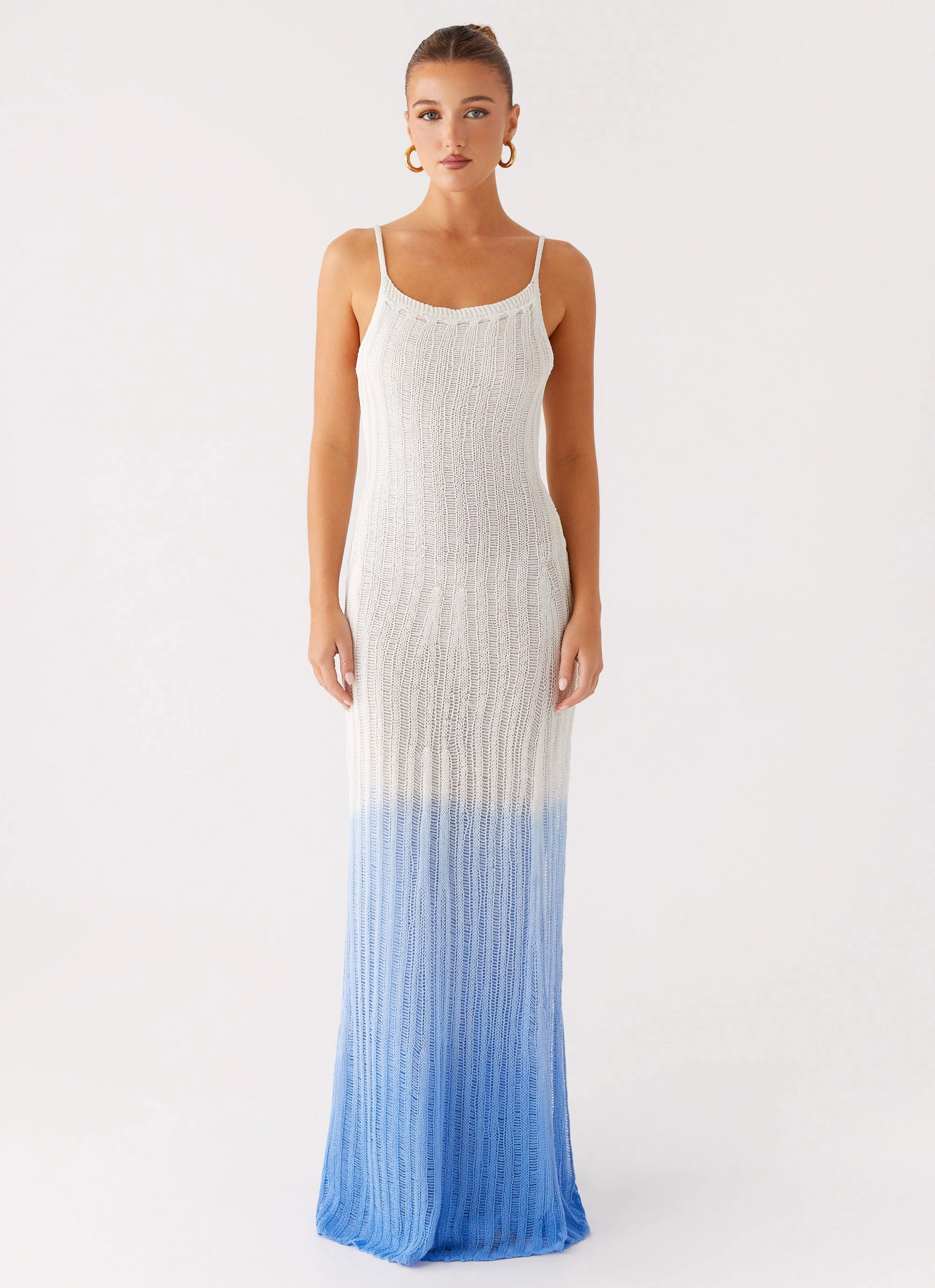 Smooth Blend Kiki Maxi Dress - Ombre Blue