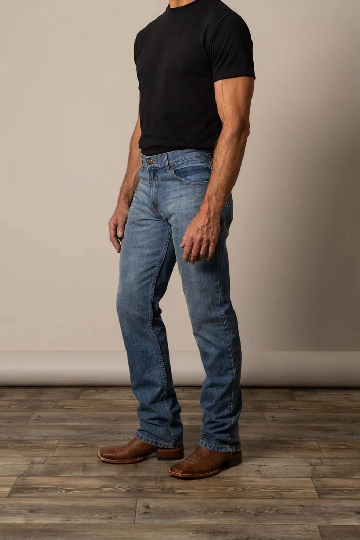 Kimes Ranch Mens Barney Light Wash 100% Cotton Jeans Street Style