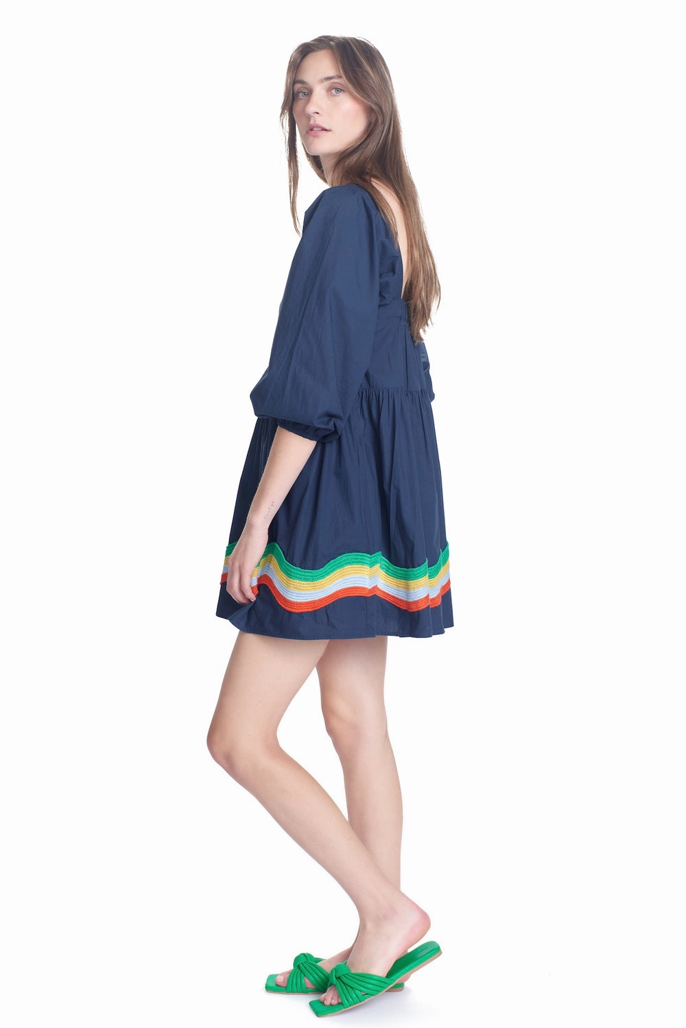 Blue Sky Ophellia Dress in Sea