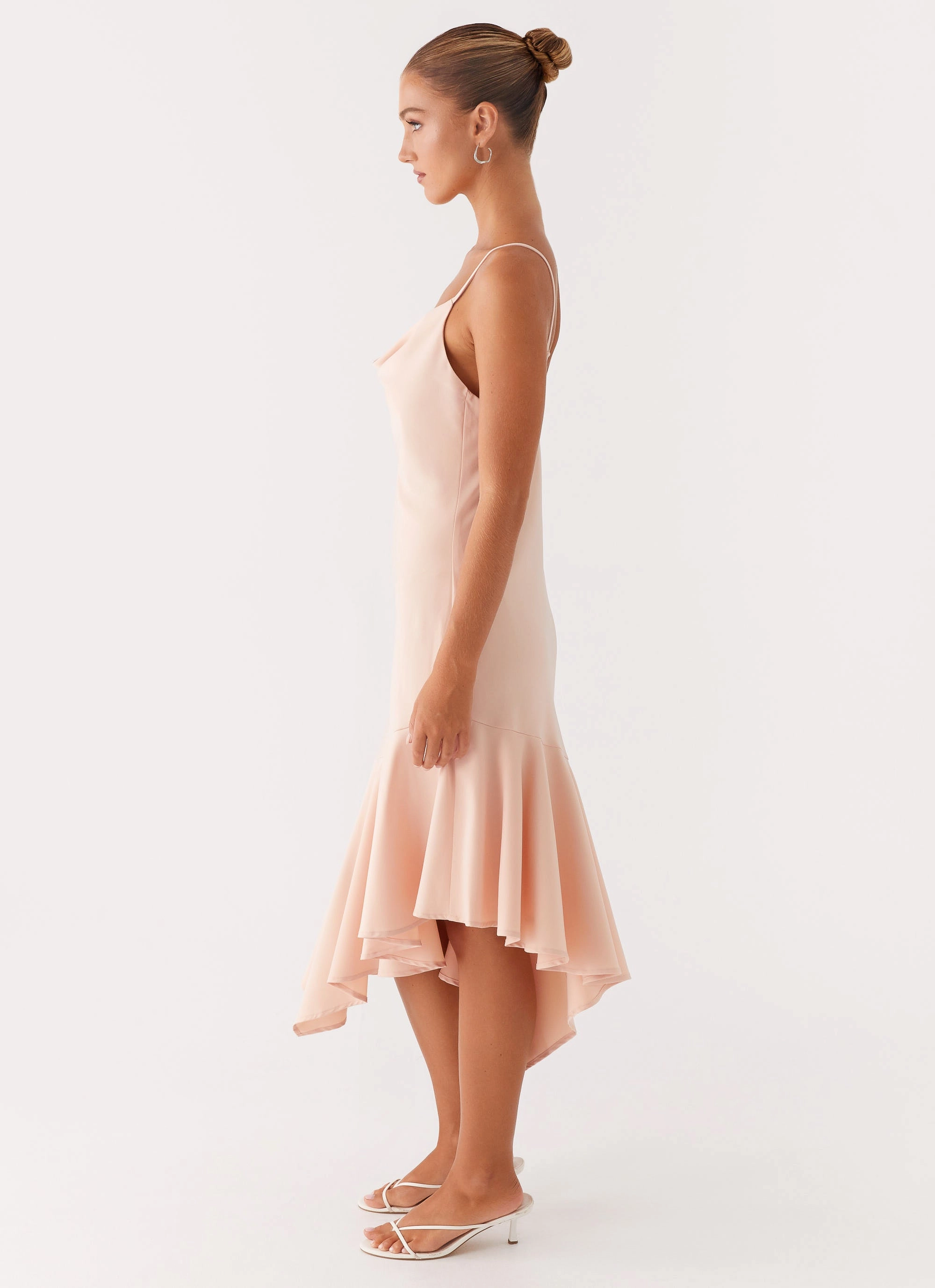 Breeze Grace Korby Midi Dress - Pink