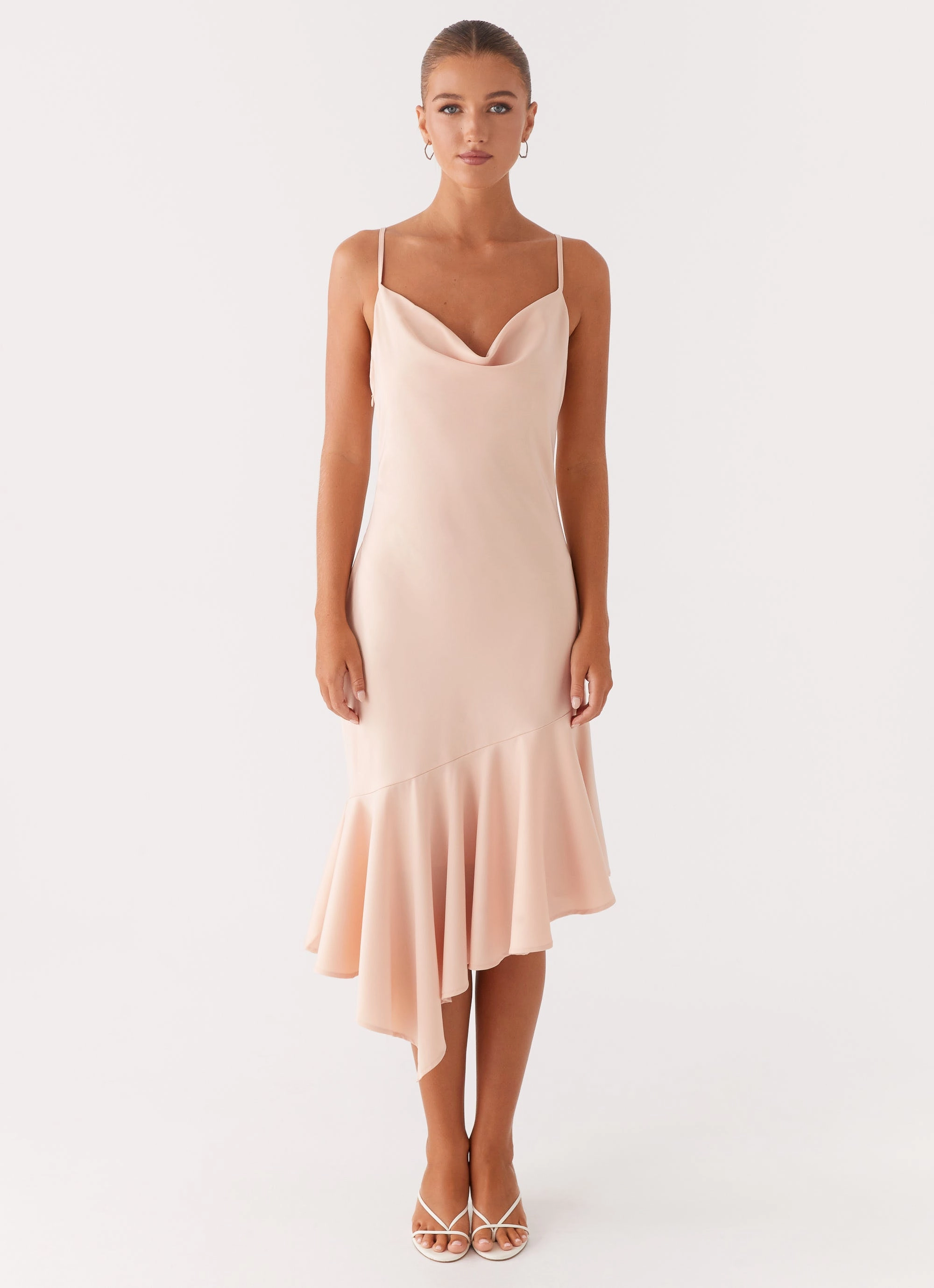 Korby Midi Dress - Pink Easy-Storage Sage Glow