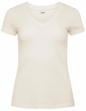 L'Agence Becca V-Neck Tee Perfect for Outdoors