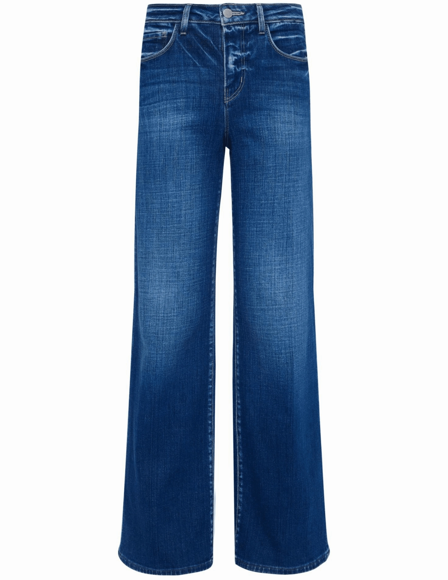 Timeless Edge Music Event Smooth Casual LAGENCE Alicent High Rise Wide Leg Crop Jeans in Desoto