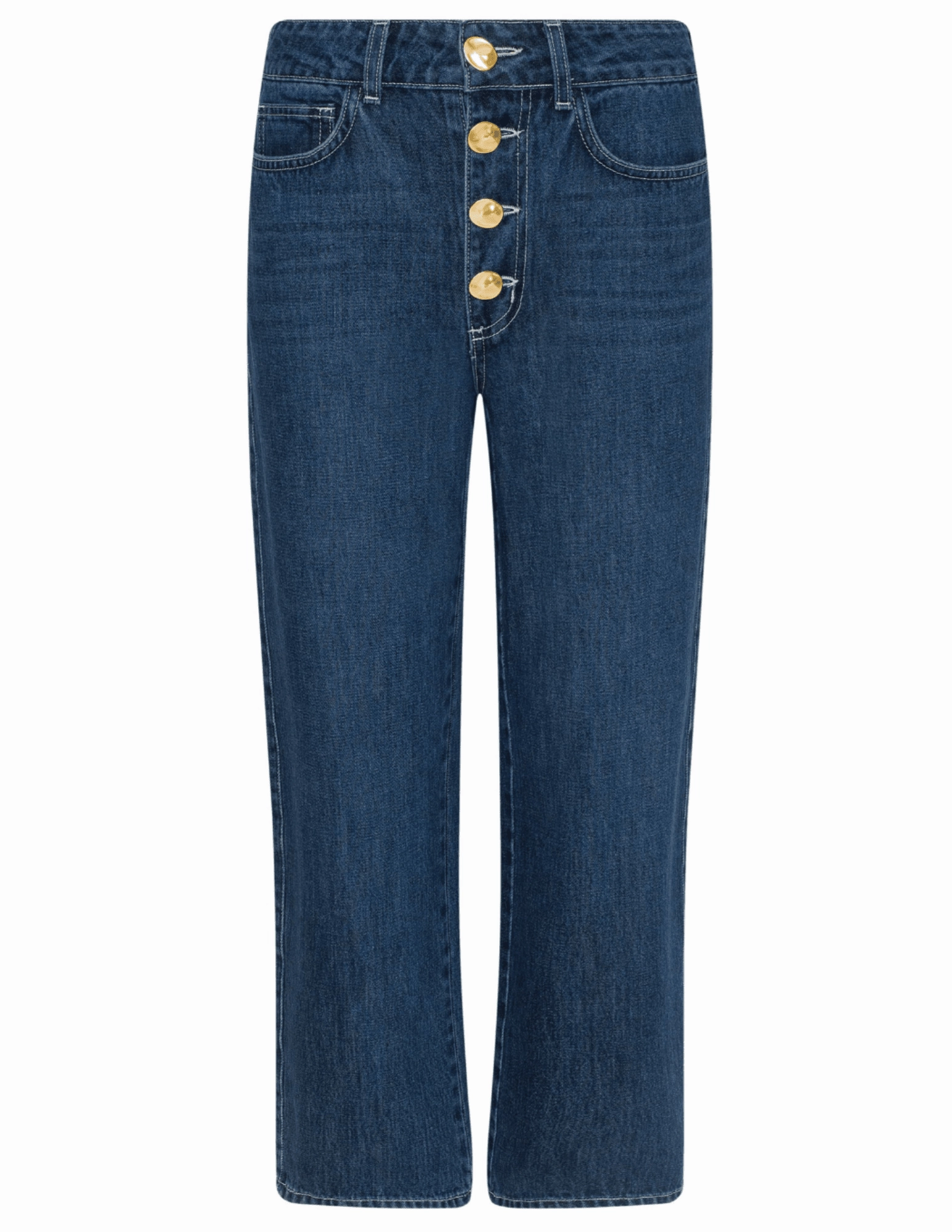 LAGENCE Liora High Rise Cropped Jeans in Rampart Relaxed Taper Work Ready Lightweight Textured
