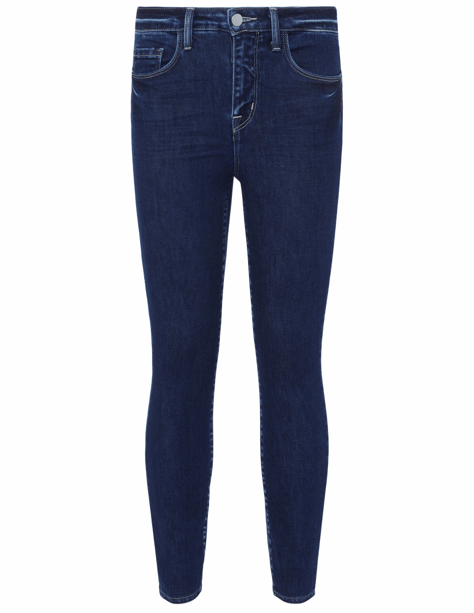 Tapered leg LAGENCE Margot High Rise Skinny Jeans In 4am