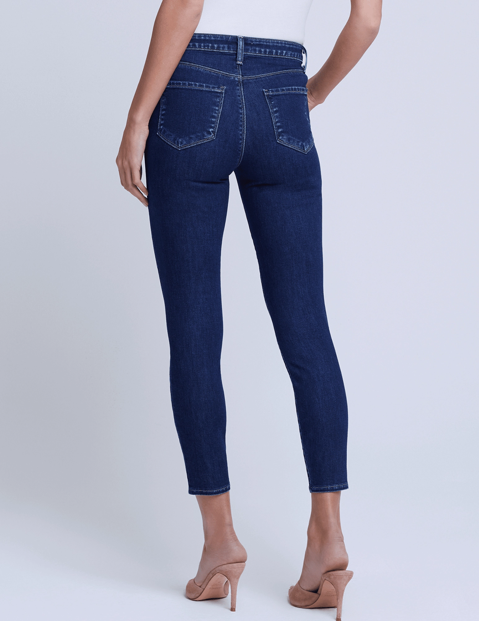 LAGENCE Margot High Rise Skinny Jeans In 4am Fashion Routine