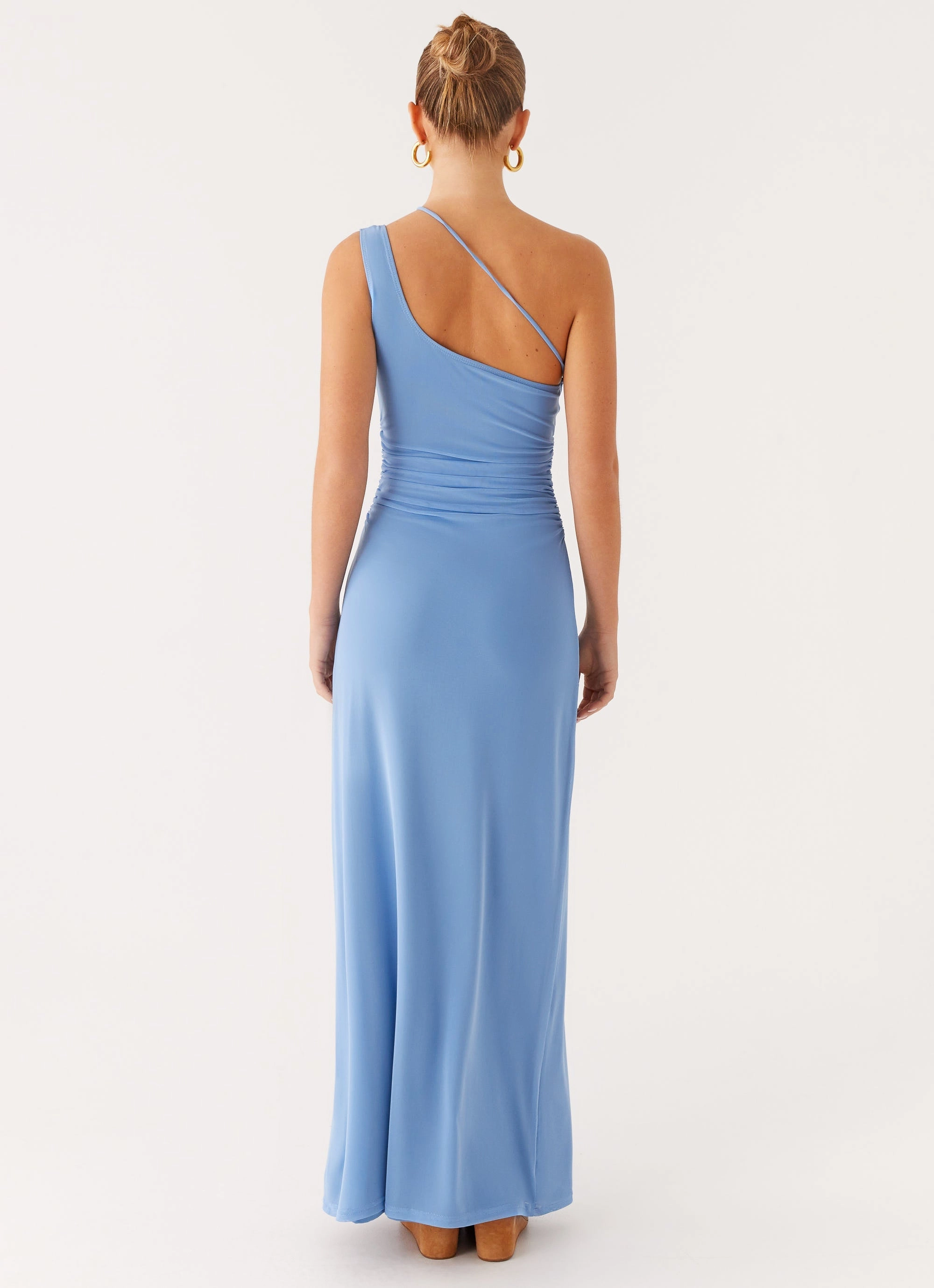 Seasonal Essential Comfy and Relaxed Larisa Maxi Dress - Cornflower Blue