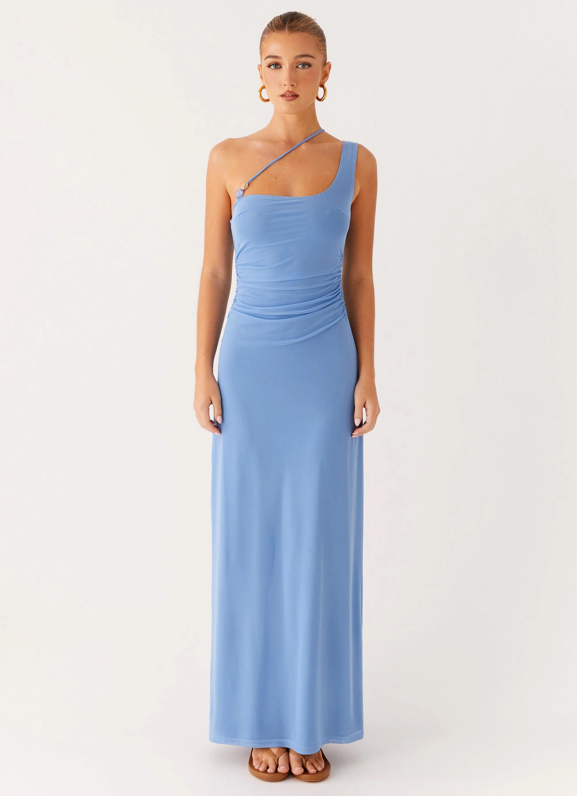 Casual Smart Larisa Maxi Dress - Cornflower Blue