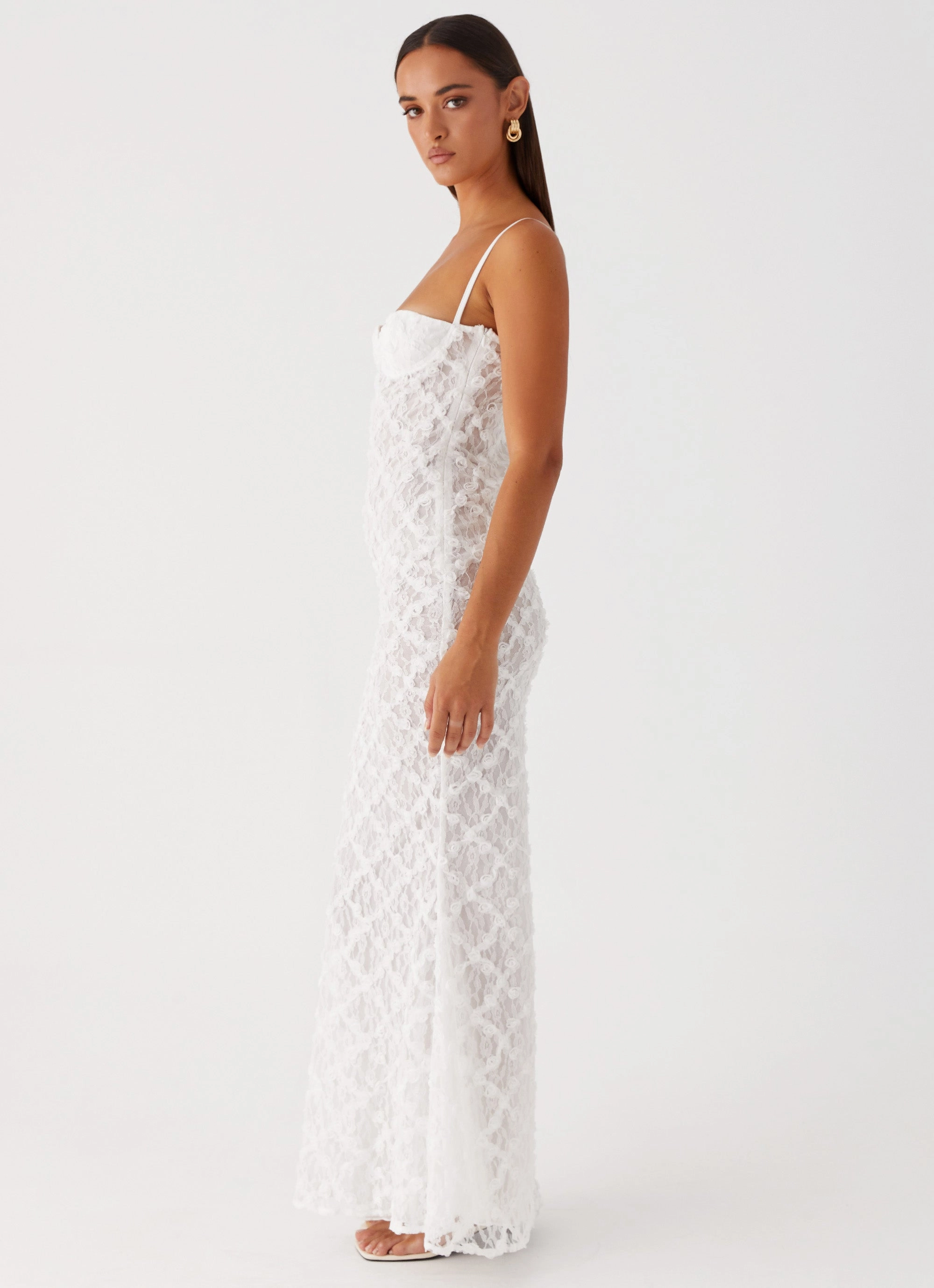 Soft Stretch All Fitwear That Girl Maxi Dress - White