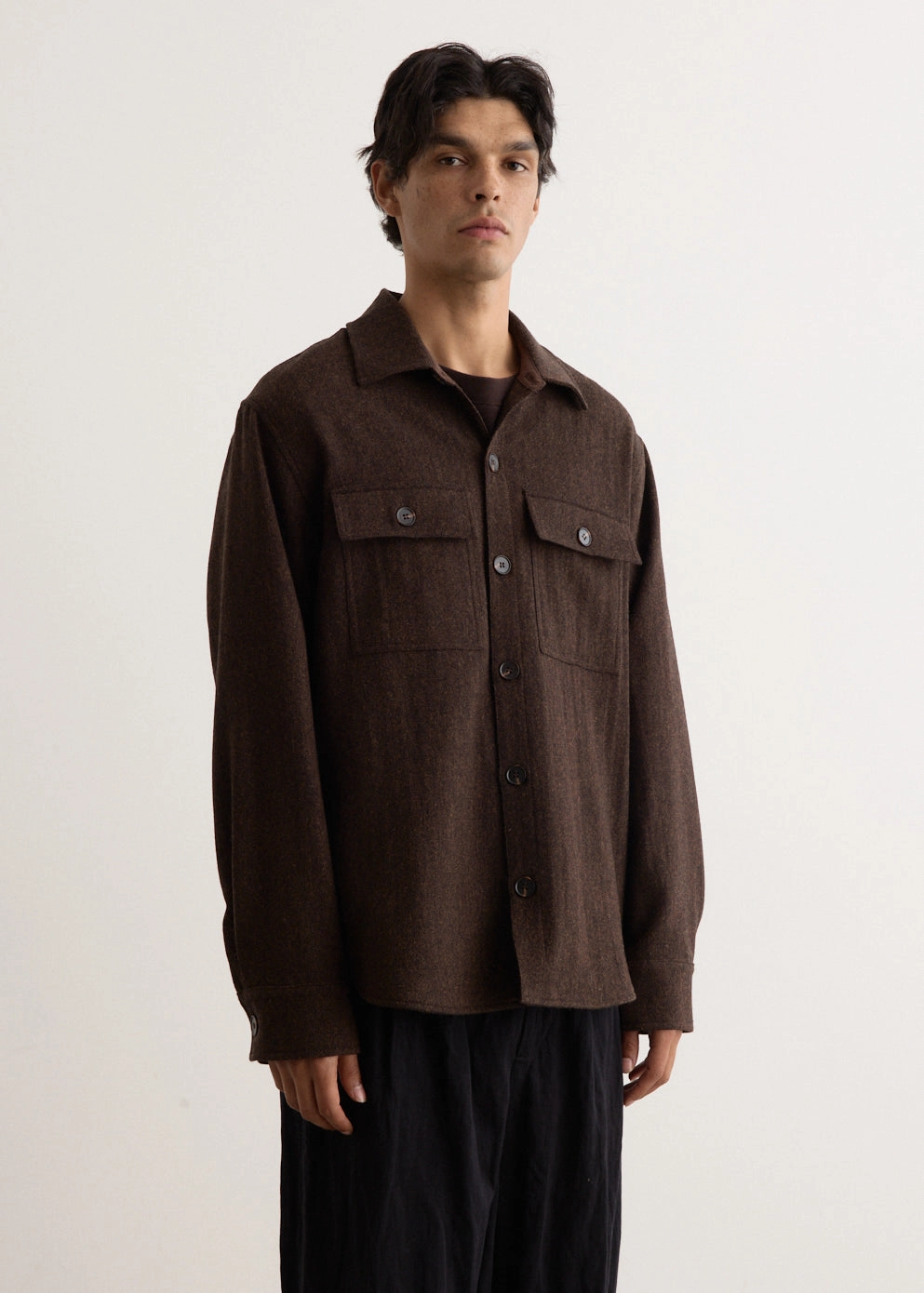 Parapet Overshirt Compression Fit Design ReinforcedElbows