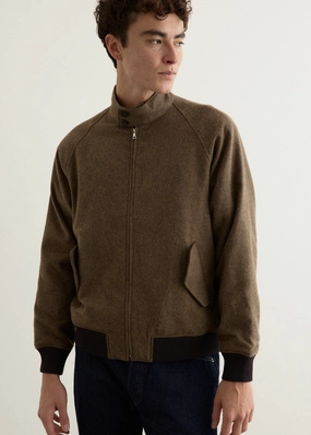 Harrington Tweed Jacket Soft Touch Lining