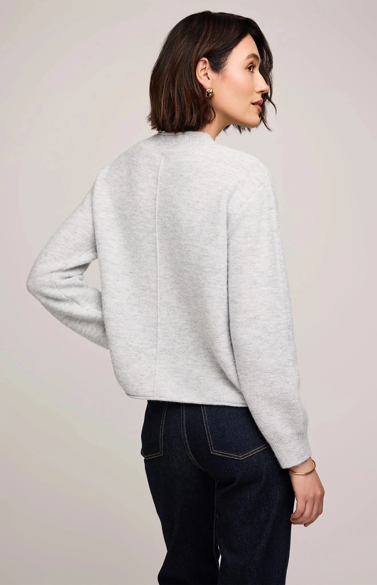 Wanda Pullover Sweater - Heather Ash Cold-weather knit Timeless Comfort