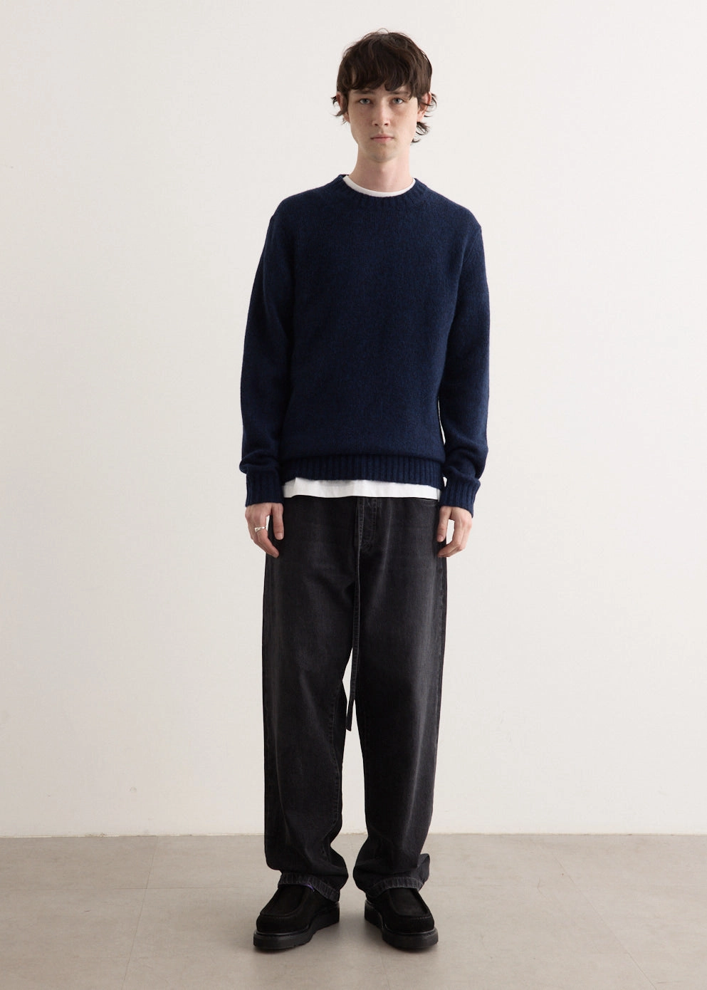 Lee Sweater Soft Ribbed Texture Thermal Regulation Layer