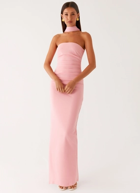Libra Maxi Dress - Pink Day-to-evening dress