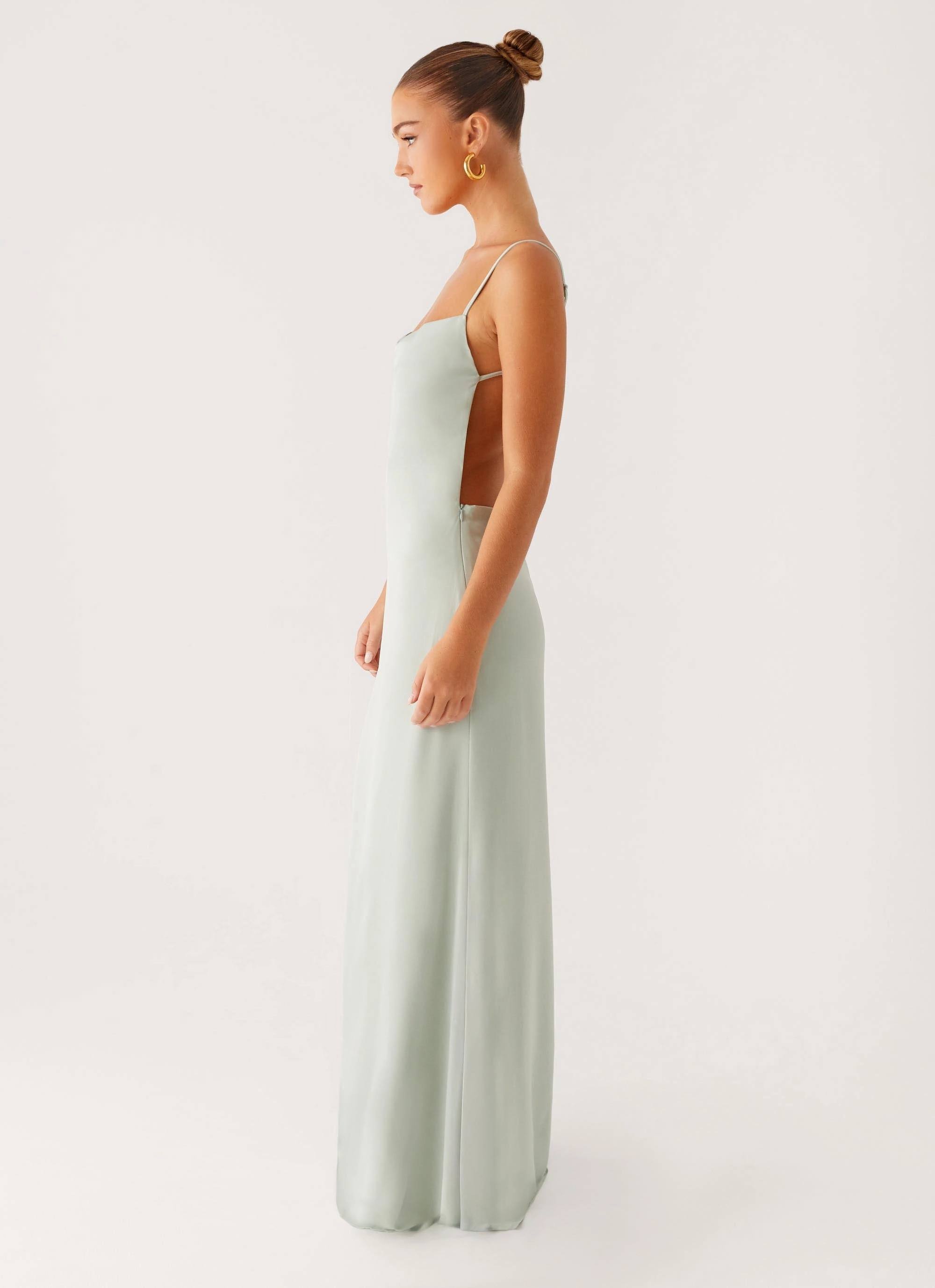 All-Purpose Wear Casual Style Wear Yves Maxi Dress - Mint