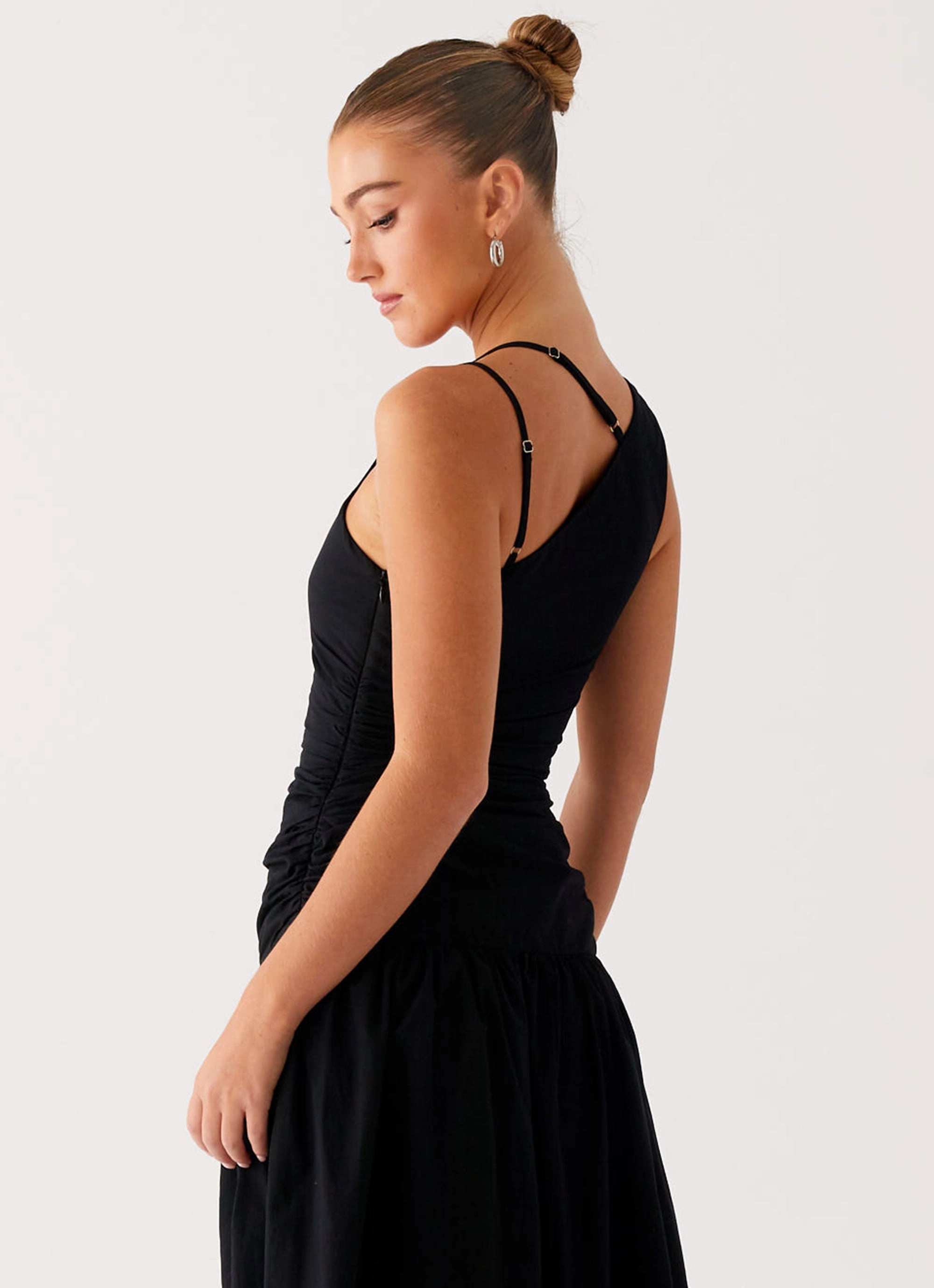 Comfort Layer Wear Guest Shine Cortez Maxi Dress - Black