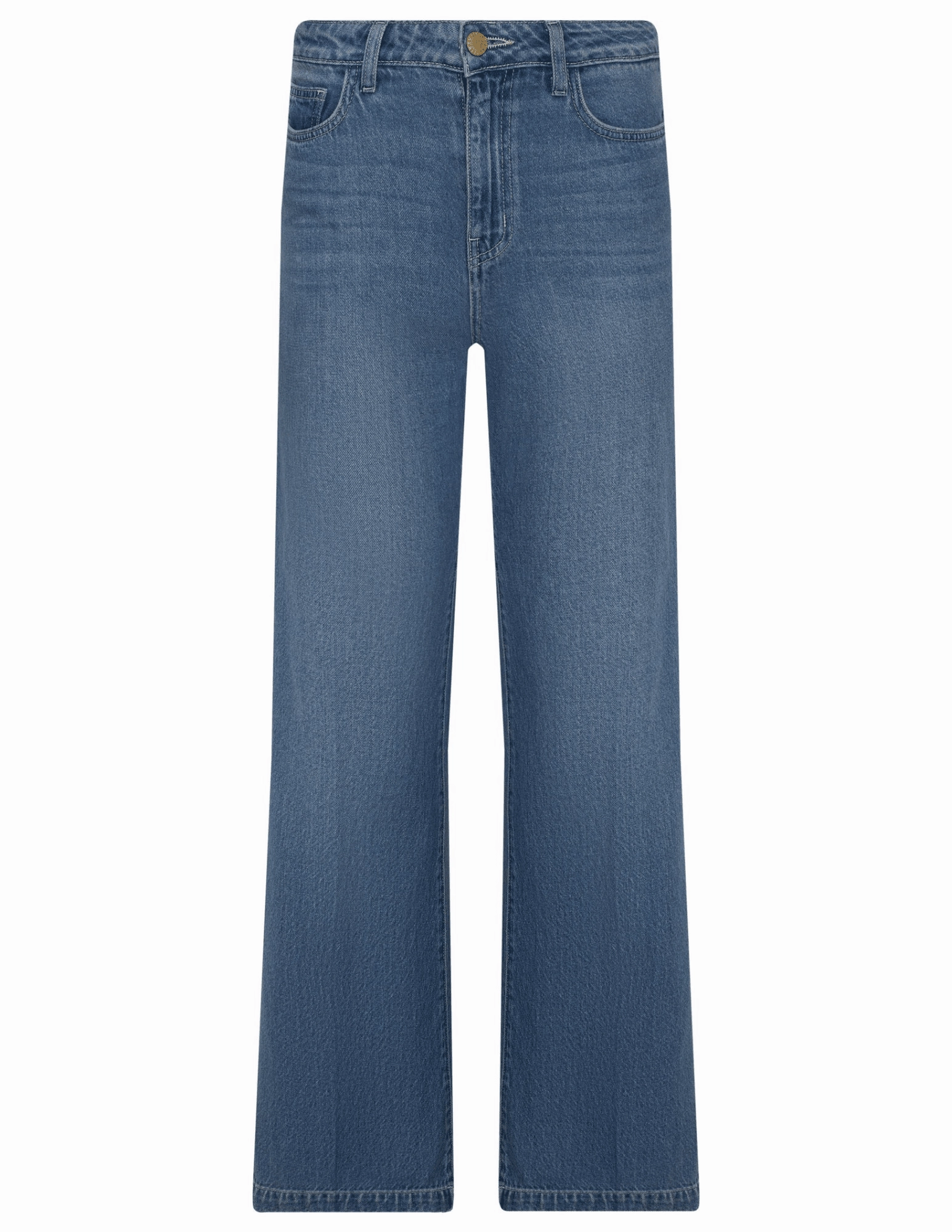 Youth Style Stylish Road Trip Reliable Choice LAGENCE Scottie High Rise Wide Leg Jeans in Fargo
