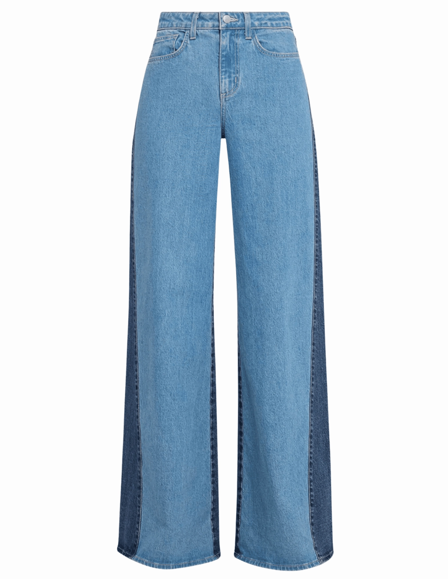 LAGENCE Beau T-Seam Wide Leg Jeans in Paso Professional Wear Artist Vibe Teen Outfit Bold Urban Explorer