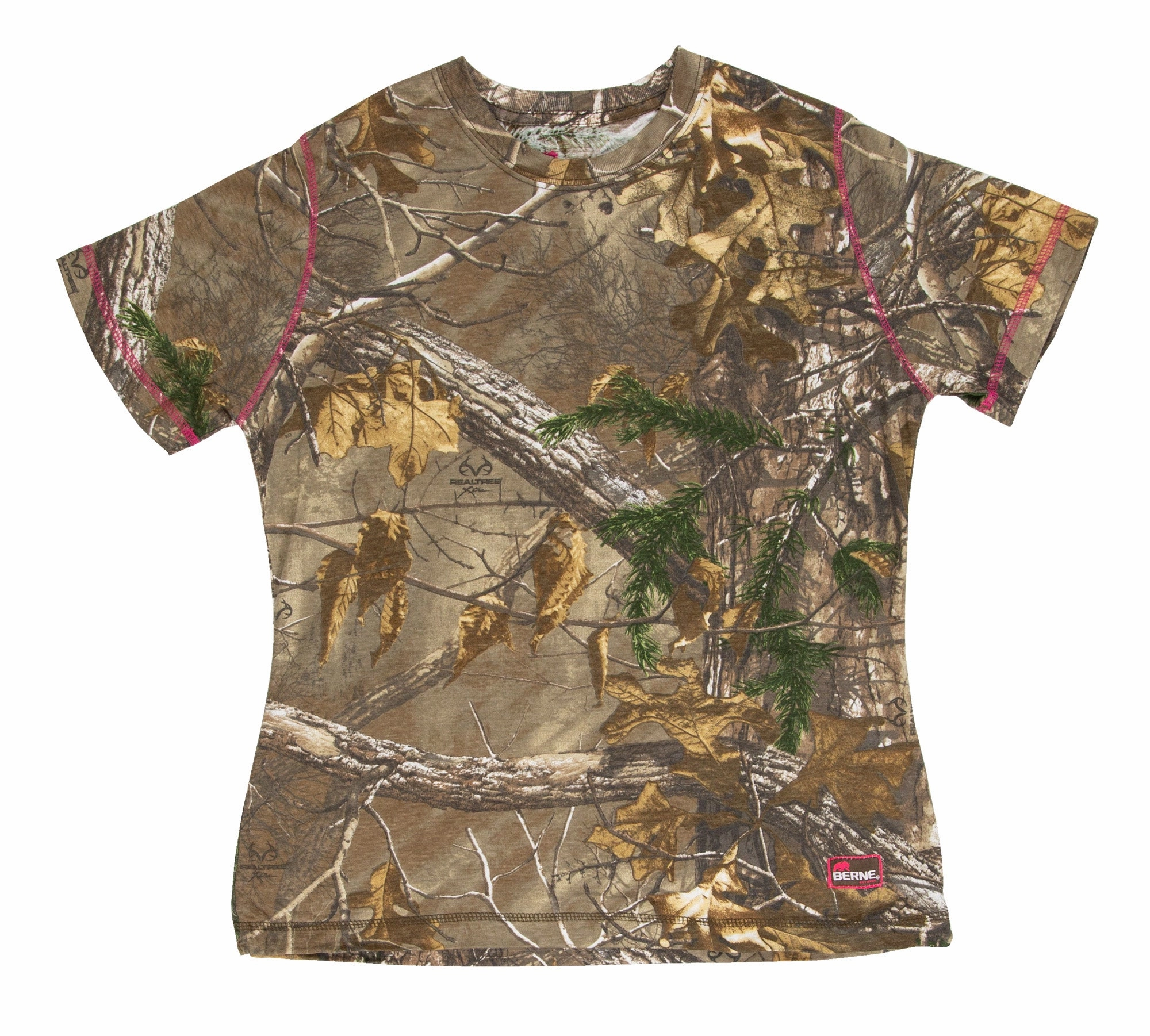 Berne Realtree Xtra Polyester Ladies Aspen Short Sleeve Tee S/S Unmatched comfort Teen Fashion