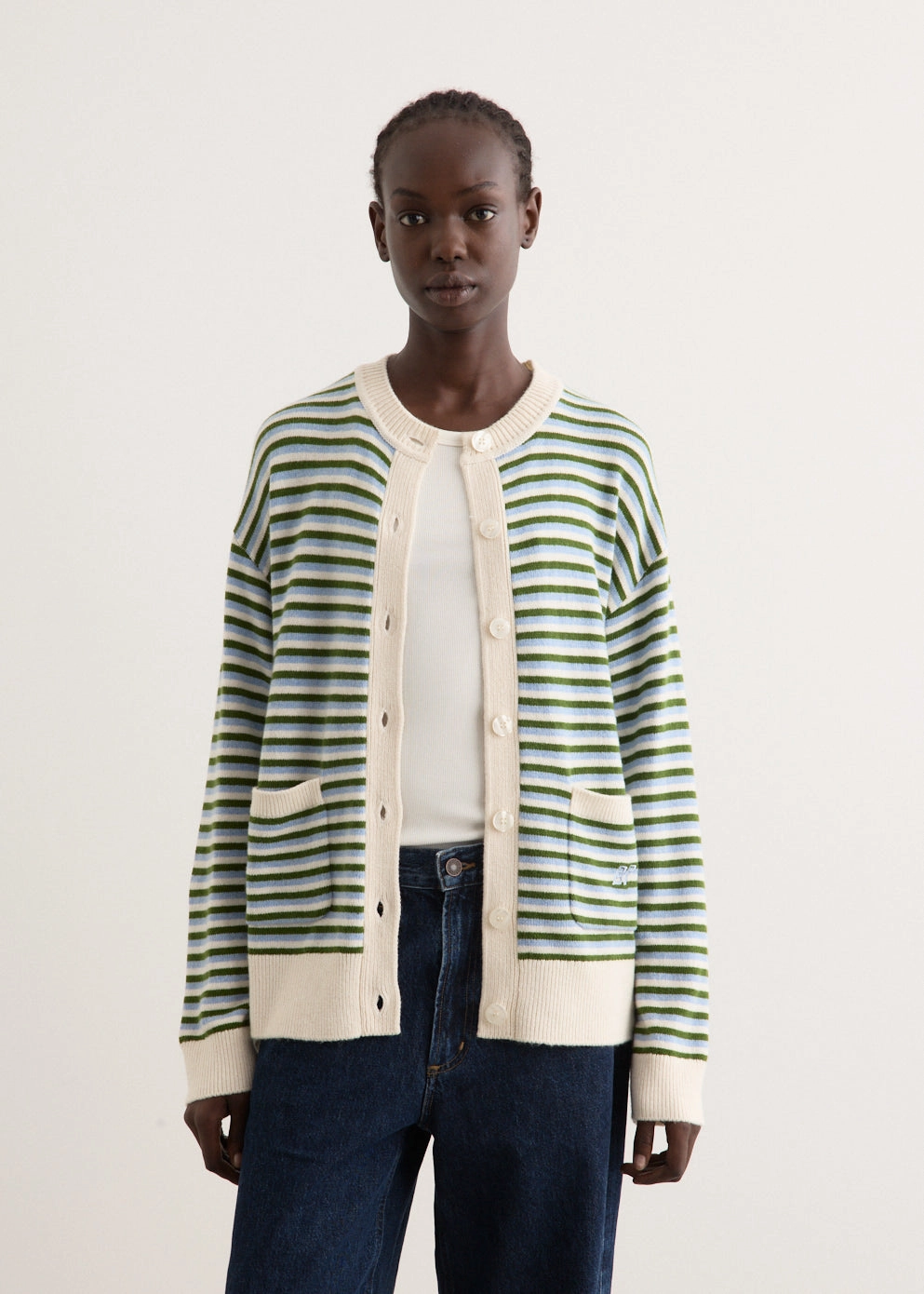 Cindie Cardigan Street Comfort Anti Static Inner Layer