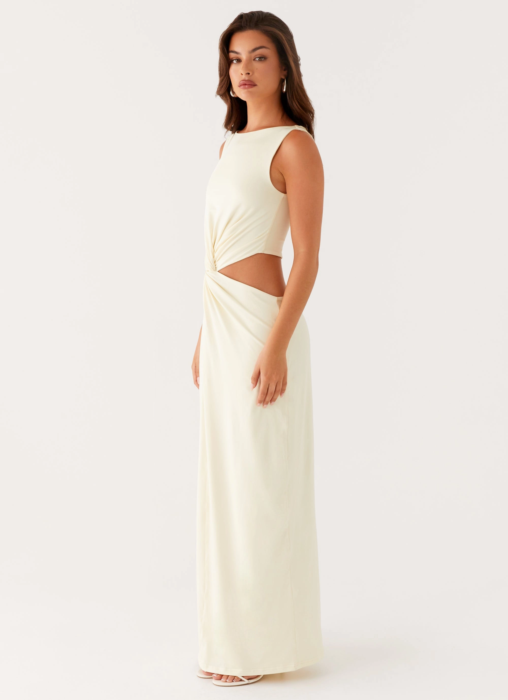 Fashionable Wear Lilabelle Twist Maxi Dress - Yellow