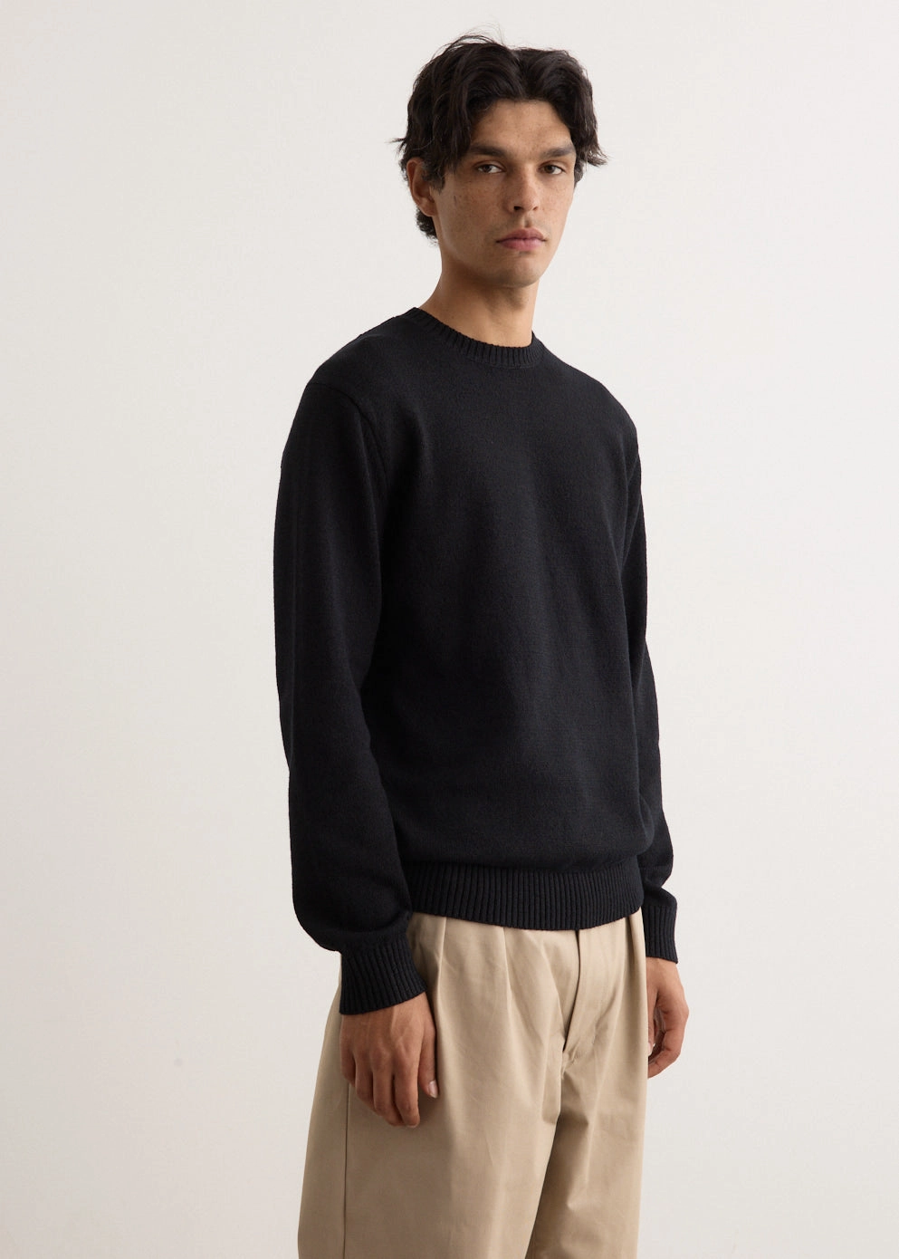 Lily Yarn 7G Crewneck Minimal Comfort NonChlorine Bleached