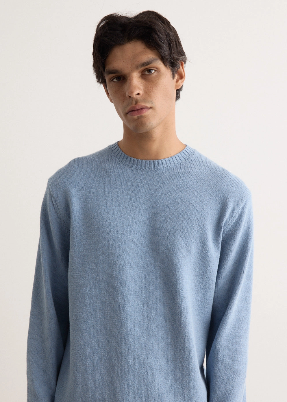 Abrasion Resistant Yarn UVProtective Knit Density Lily Yarn 7G Crewneck