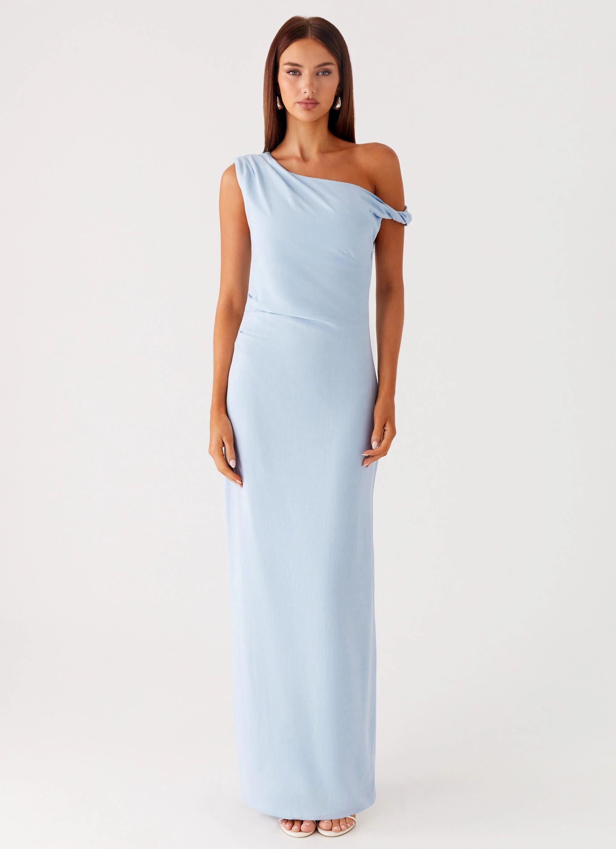 Simple Style Mckenna Maxi Dress - Blue
