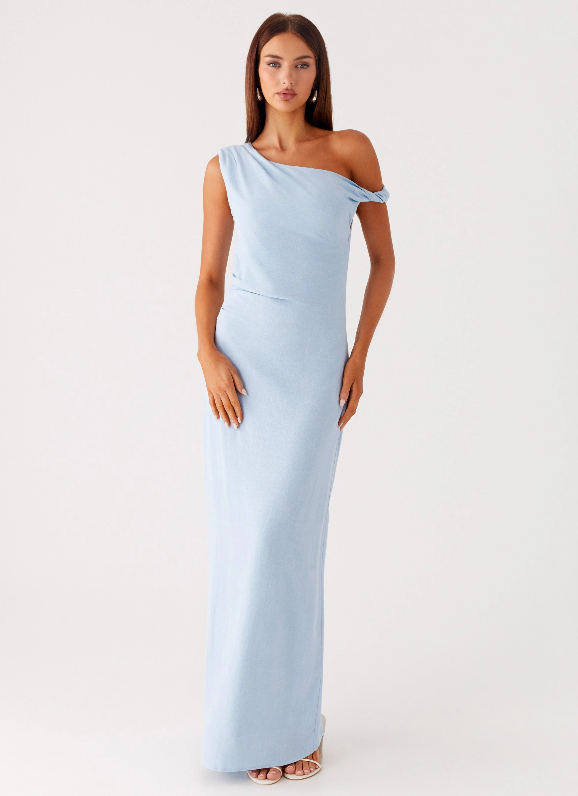 Mckenna Maxi Dress - Blue Understated Glam NonSlipClosure