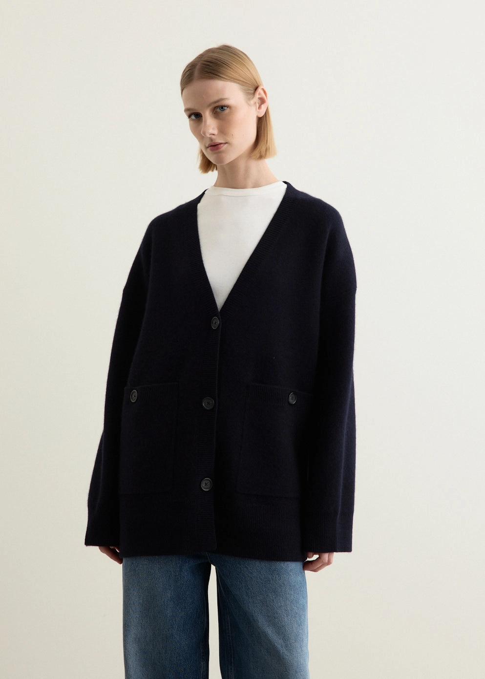 Weatherproof Zipper Closure Longline Cardigan