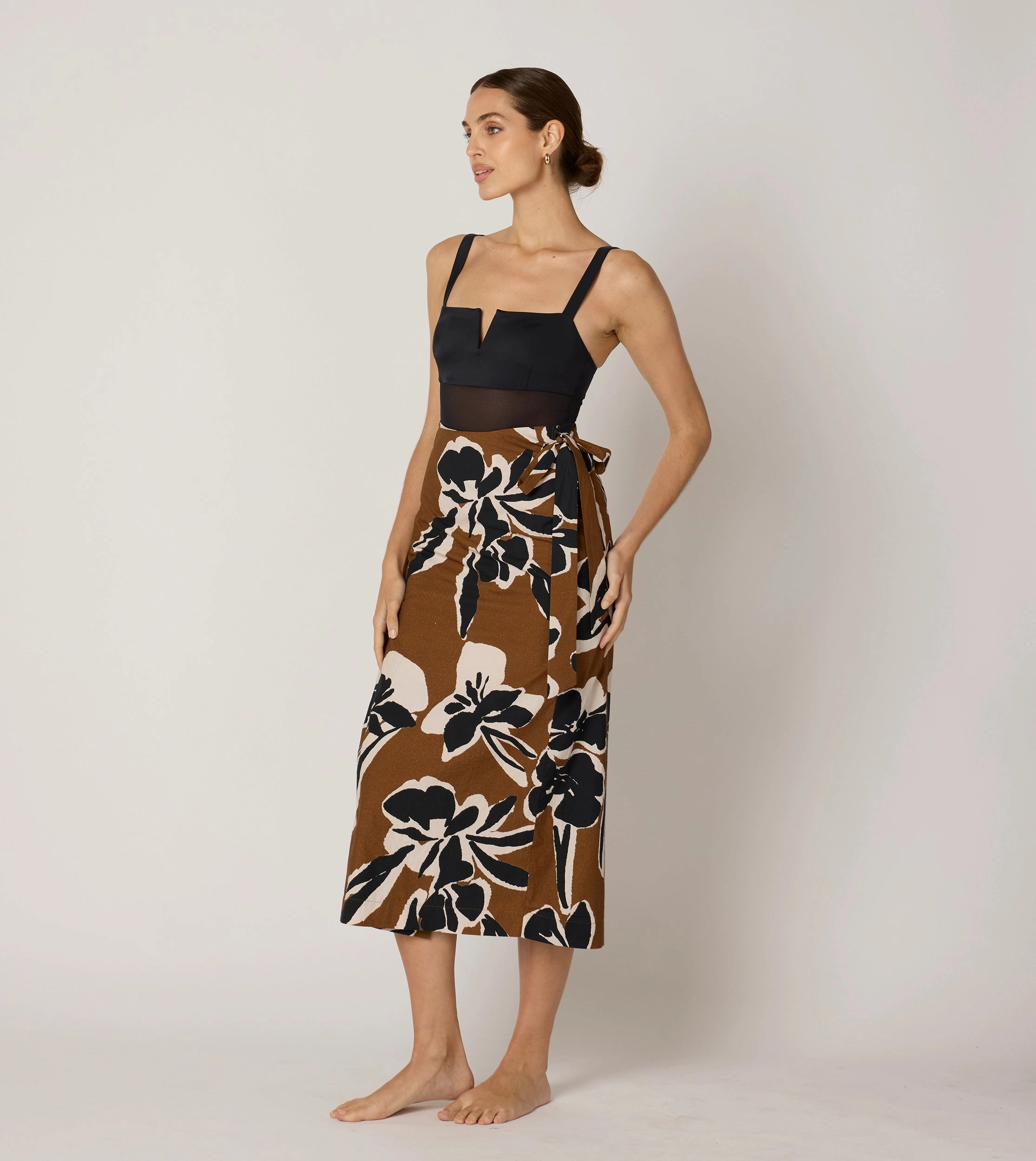 Mesh Lining Jovie One Piece | Black