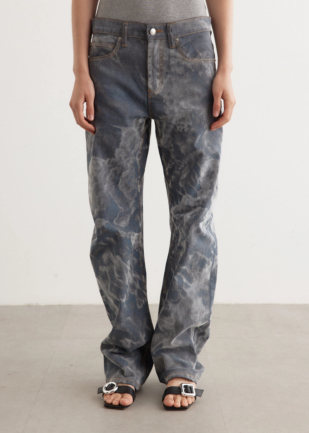 Non Fade Fabric Ready Choice Low Rise Bowed Gusset Jeans Relaxed Spark